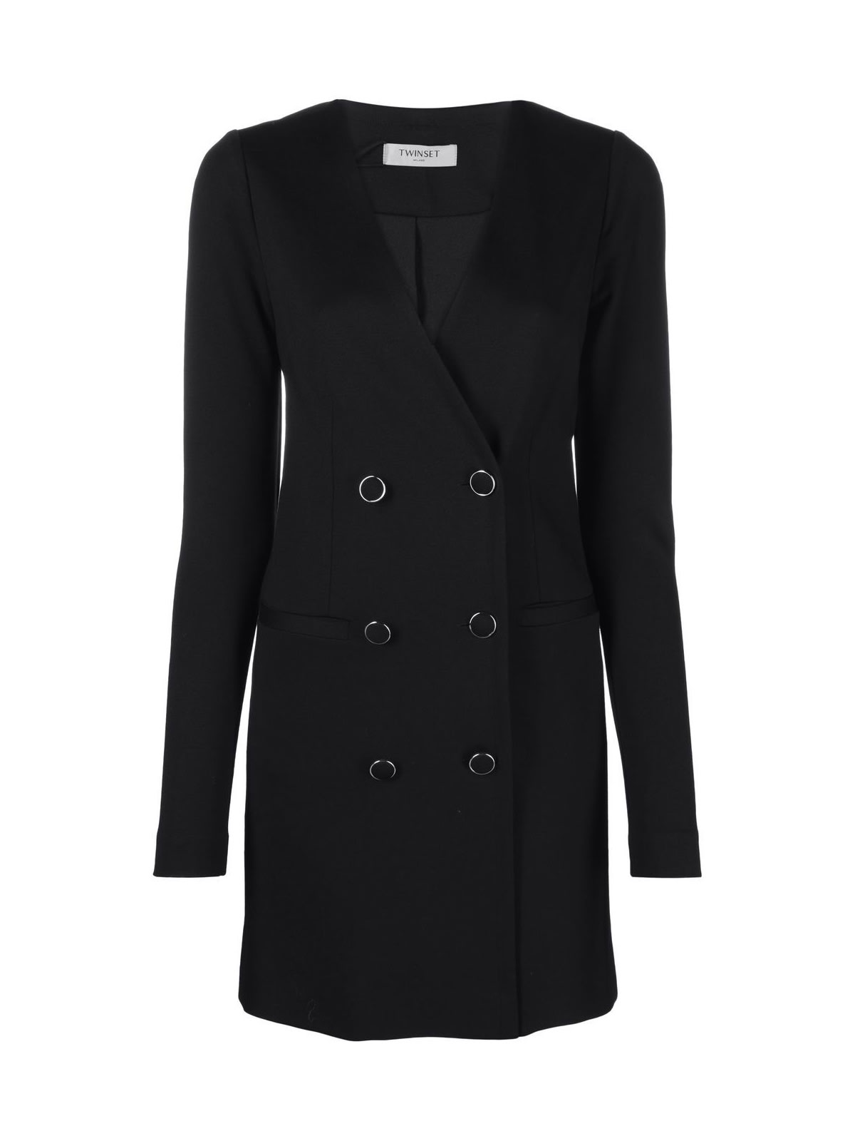 TwinSet Double Breasted Coat Dress