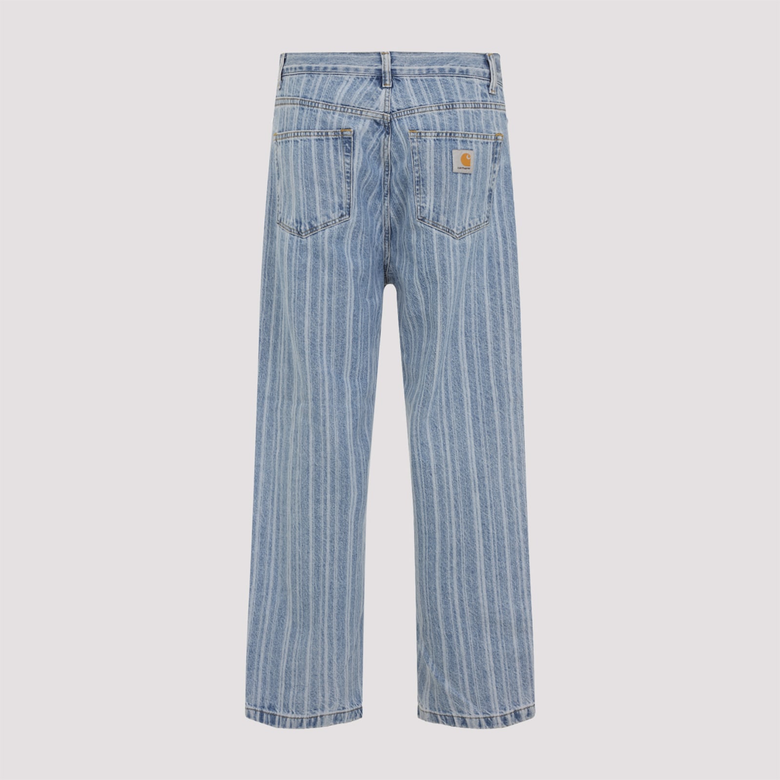 Carhartt Rylan Loose Tapered Cotton Jeans In Blue