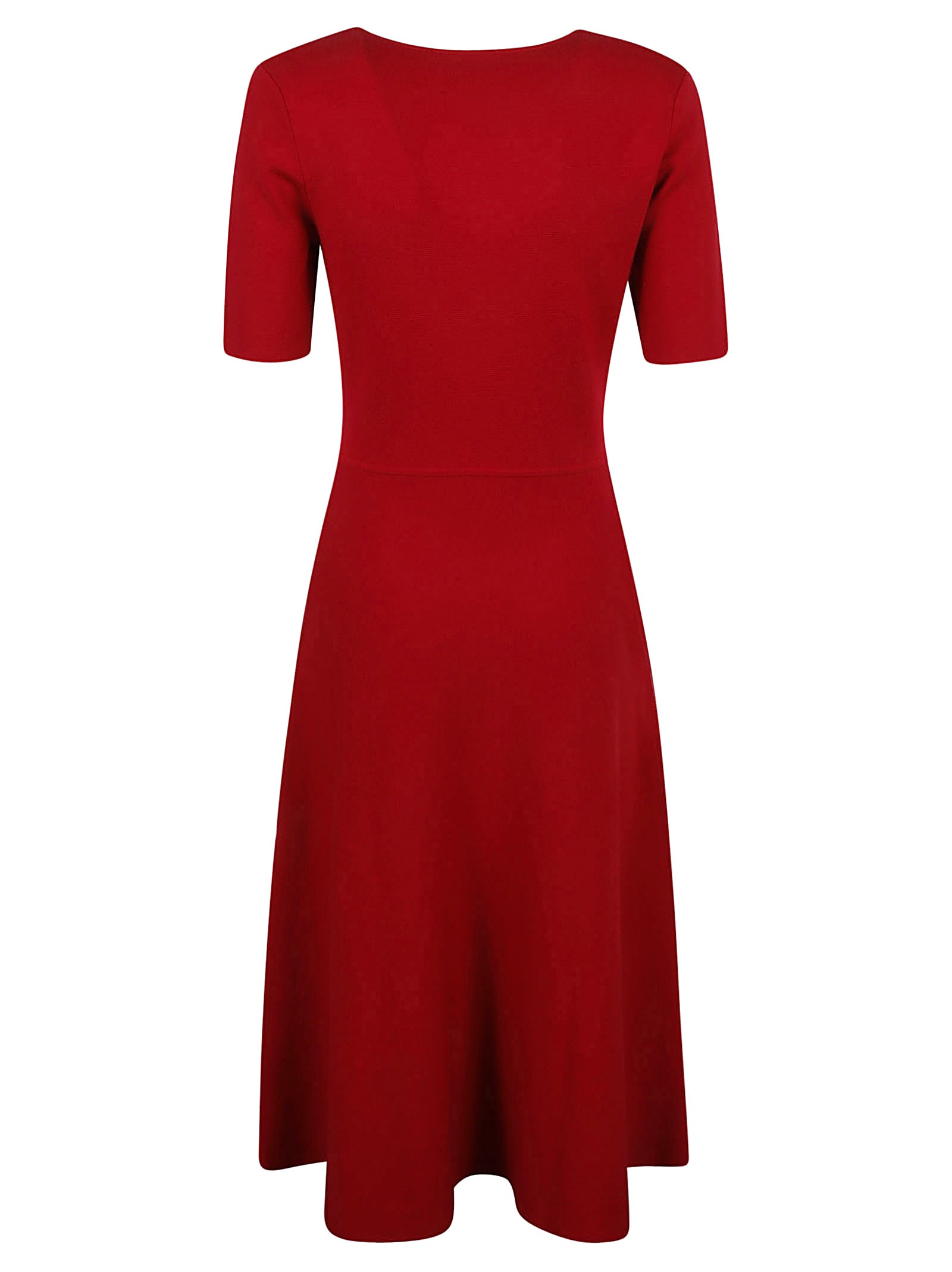 Shop P.a.r.o.s.h Look Dress In Red