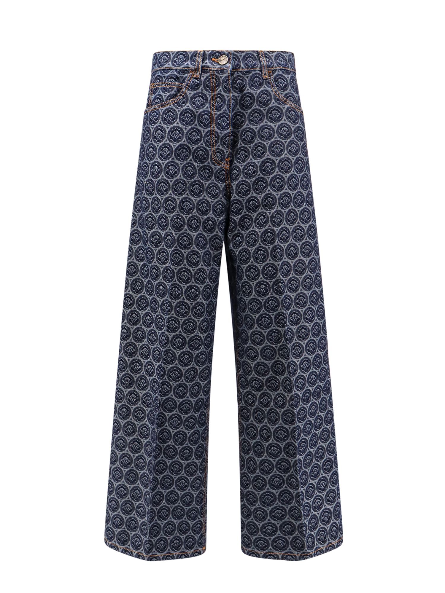 Shop Etro Jeans In Blue