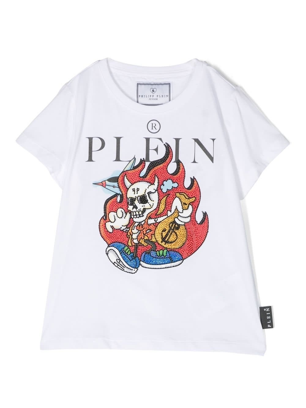 Philipp Plein Junior T-shirt With Graphic Print