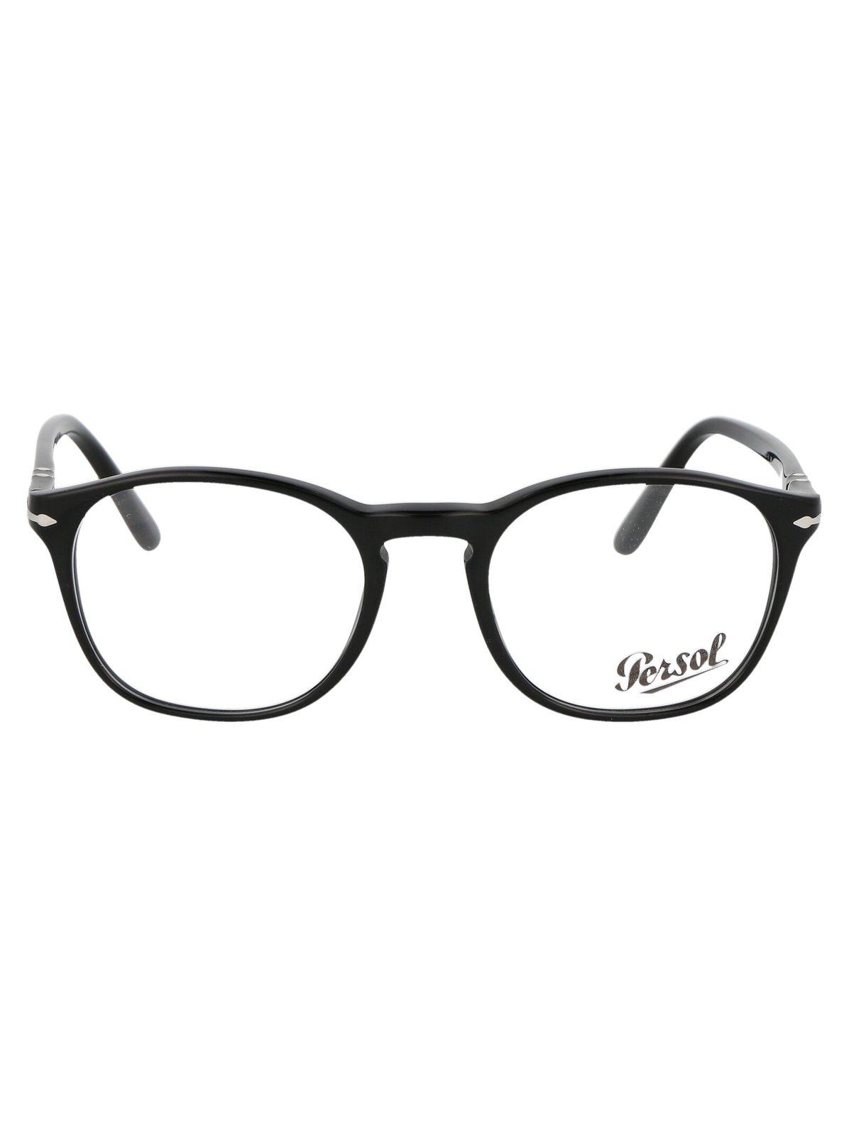 Shop Persol Square Frame Glasses In 95