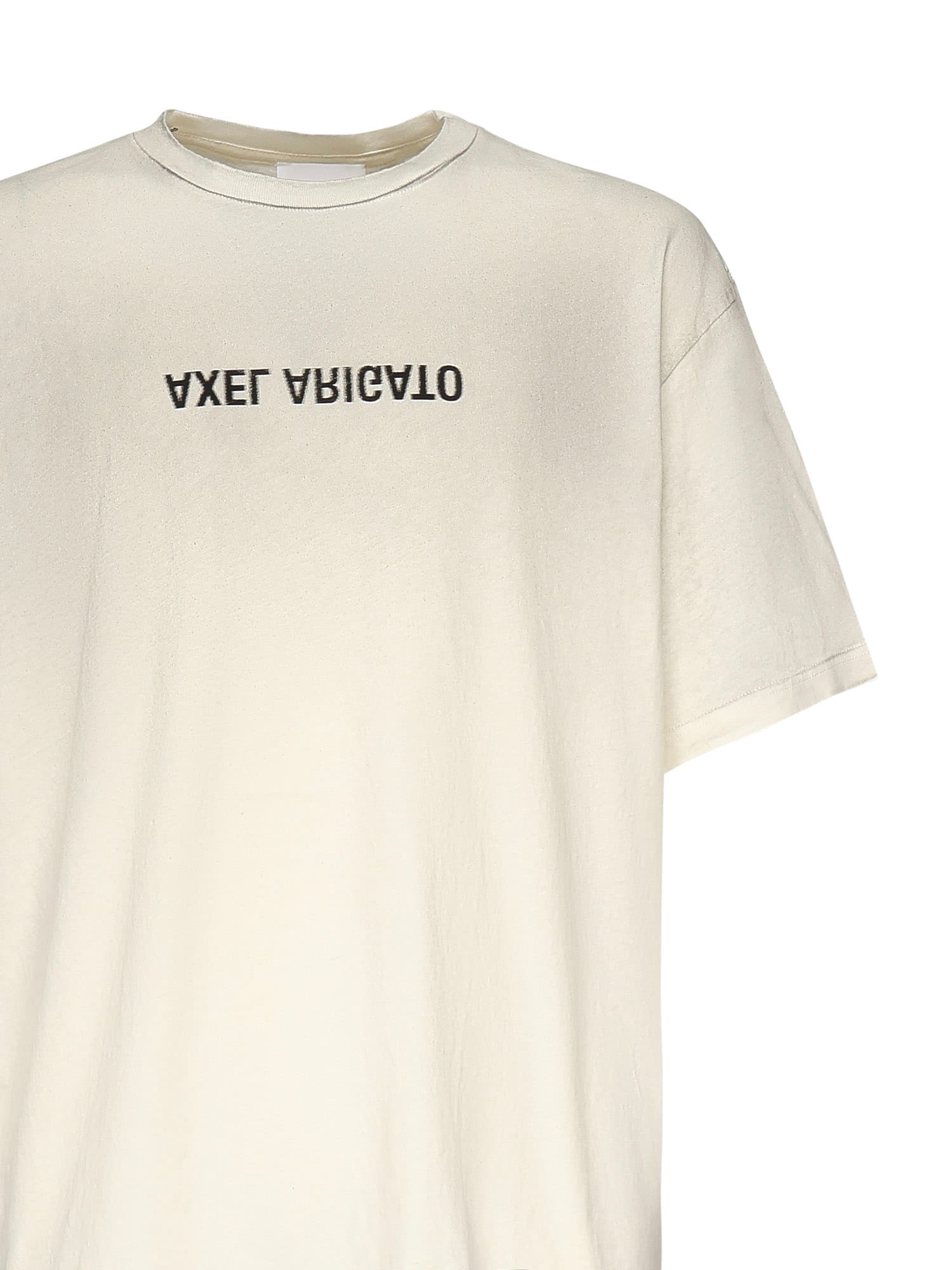 Axel Arigato Distort Light T-shirt In White