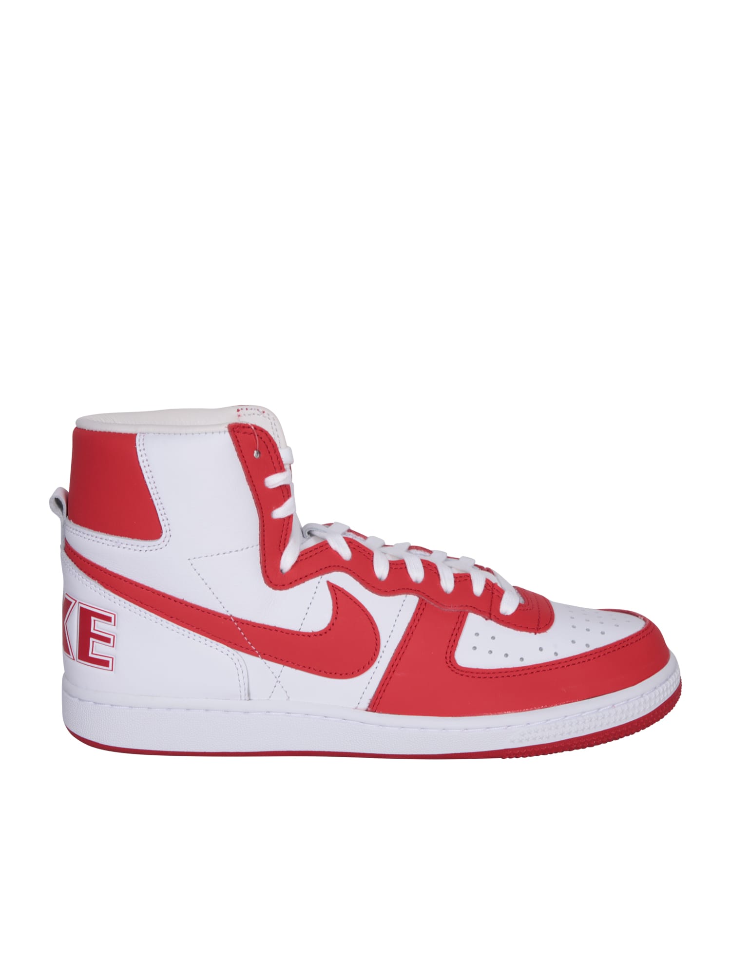 Comme Des Garçons Homme Deux Trainers High-top Nike Terminator Red/white