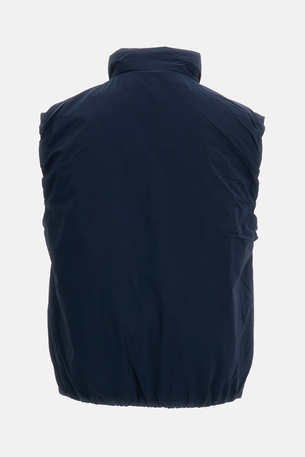 K-way Valen Stretch Nylon Sleeveless Jacket In Blue
