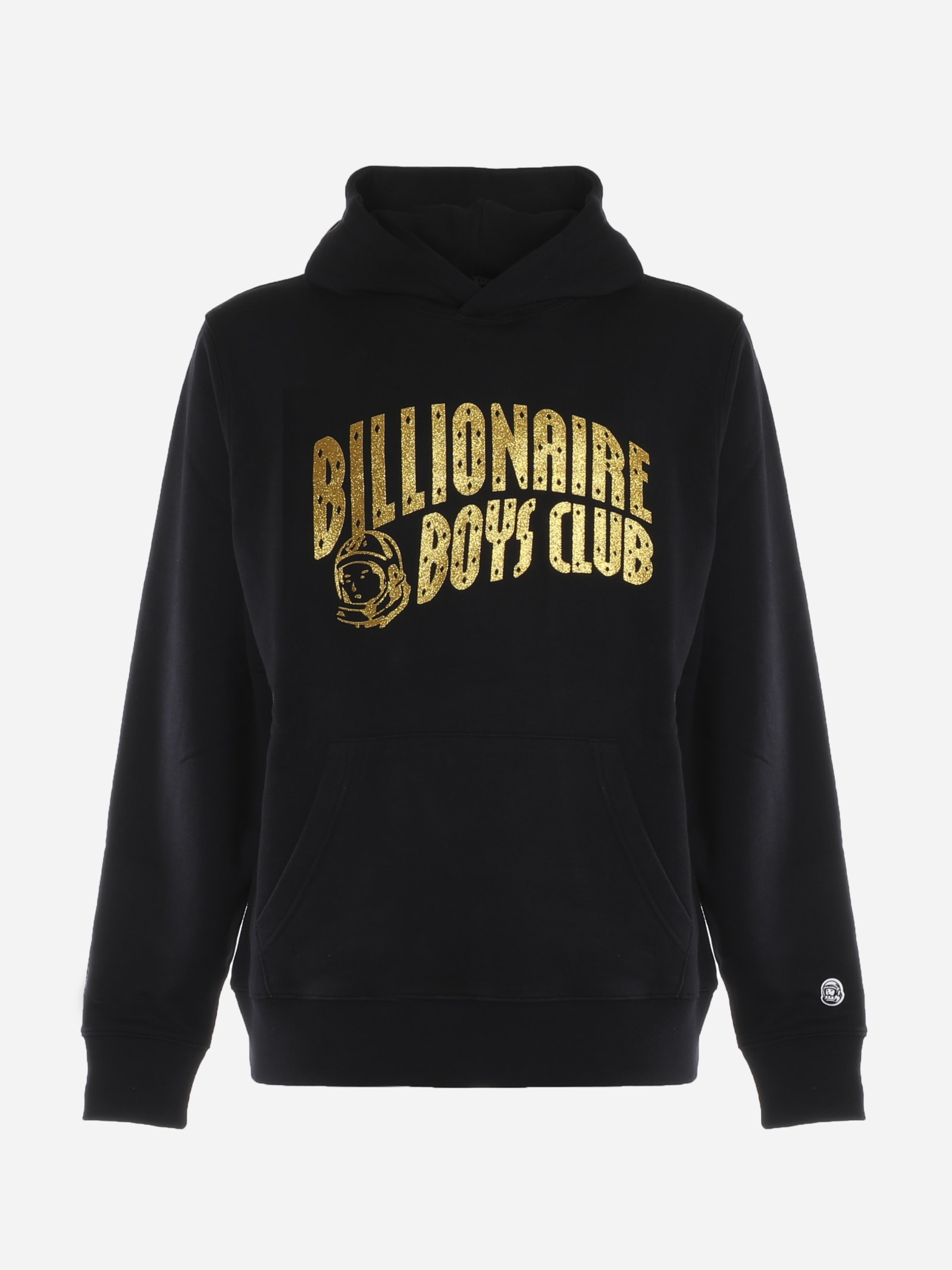 Billionaire Boys Club Cotton Sweatshirt With Contrasting Glitter Print