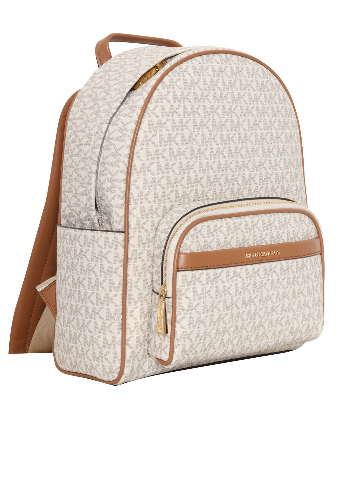 Shop Michael Kors White Backpack With Logo