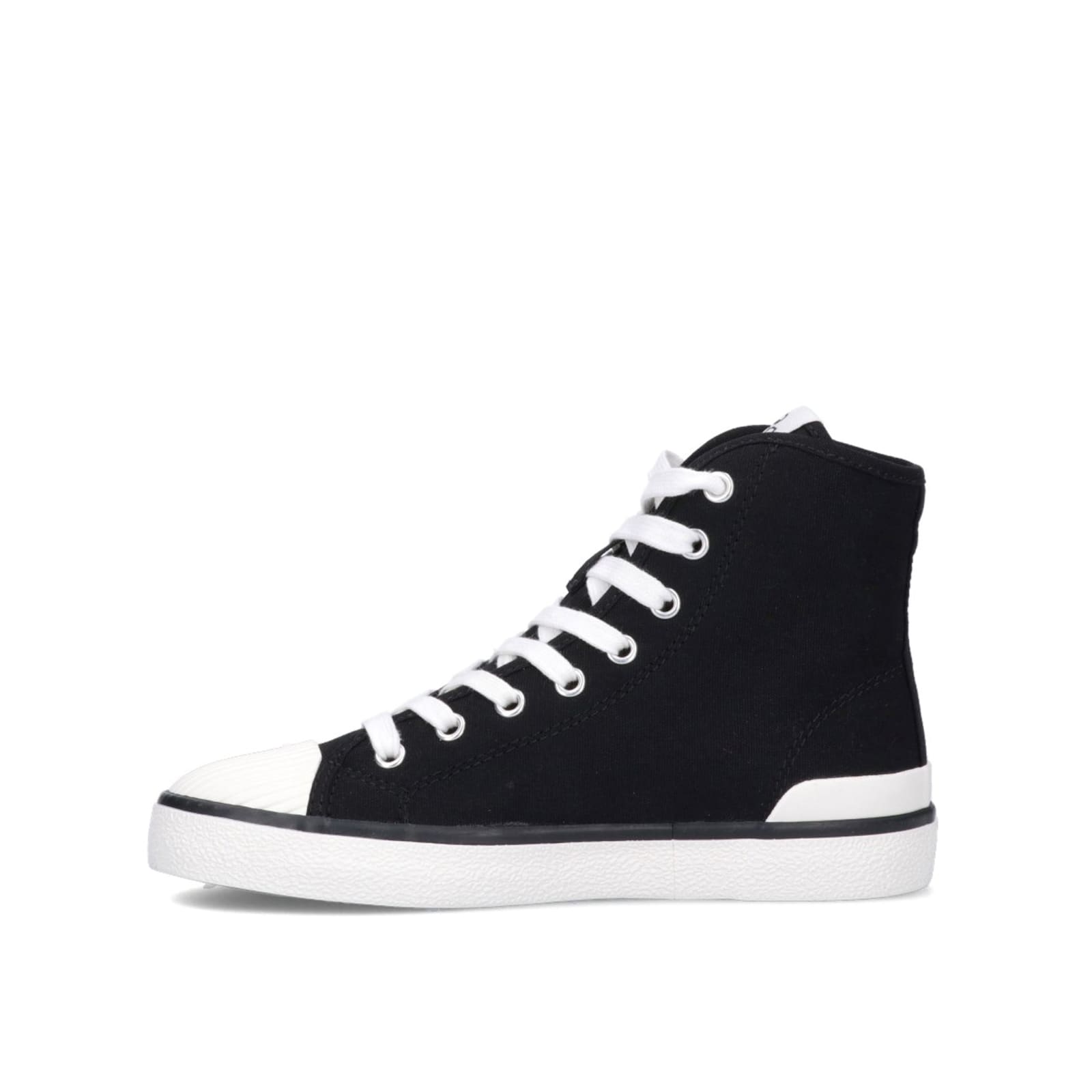 Shop Isabel Marant Canvas Sneakers In Black