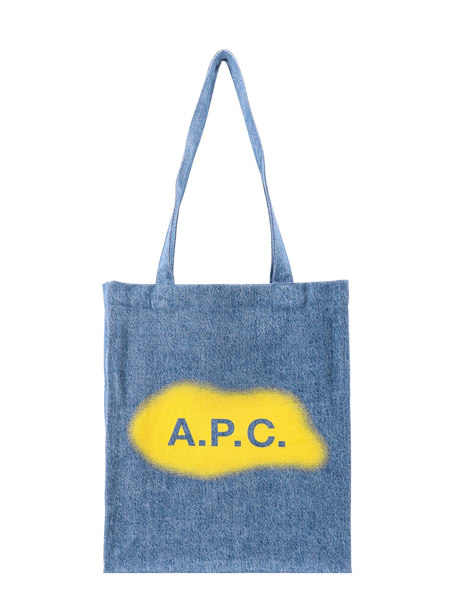 Apc A.p.c. Shoulder Bag In Iab Bleu Clair