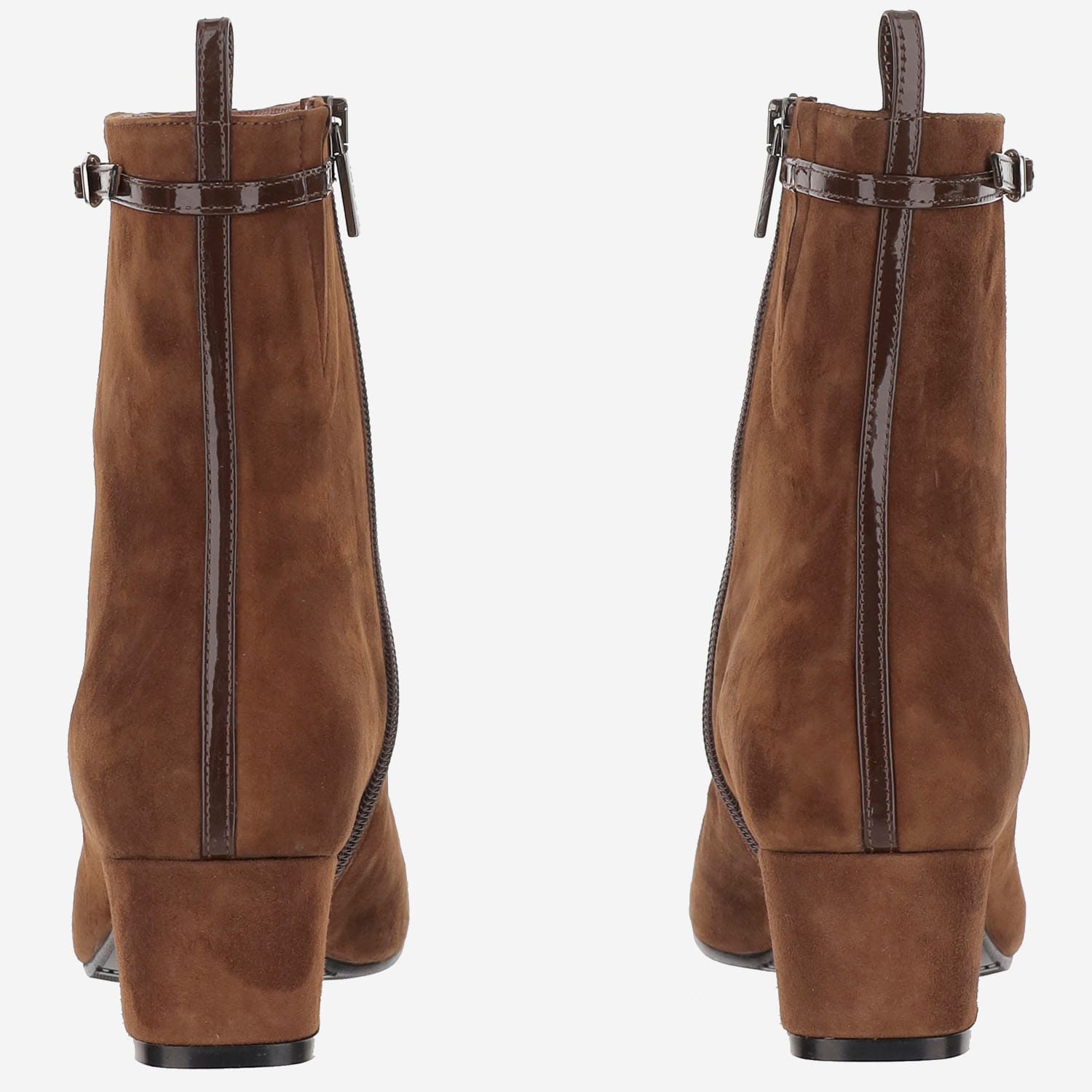 Carel Suede Leather Start Boots In Brown