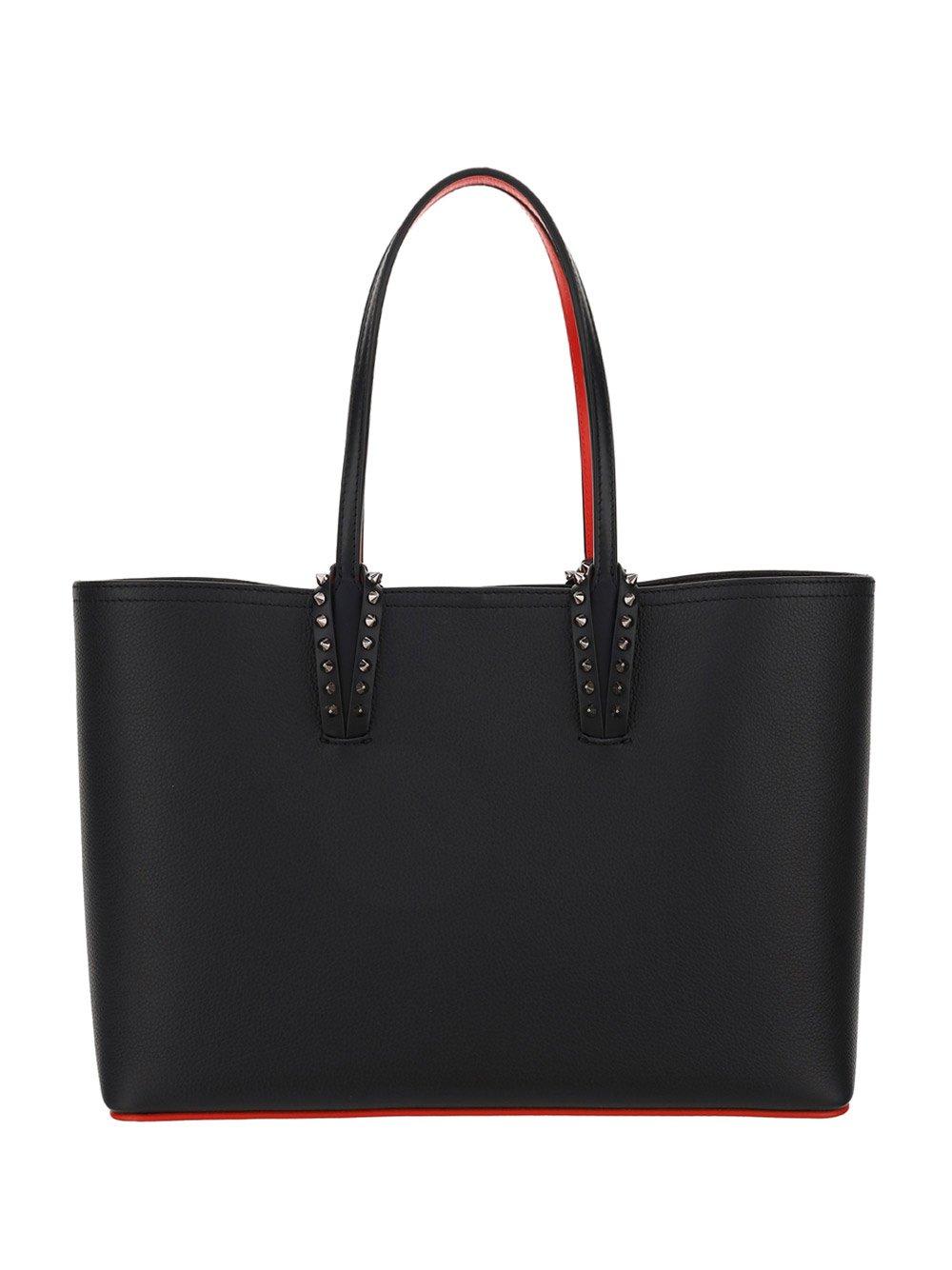 Shop Christian Louboutin Cabata Small Tote Bag In Black