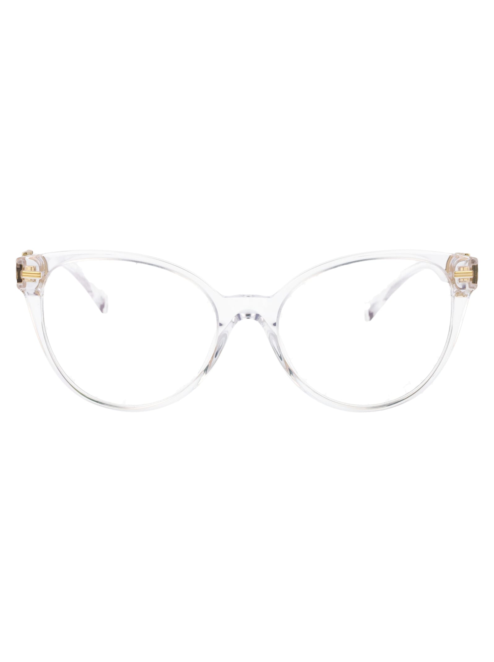 Shop Versace 0ve3334 Glasses In 148 Crystal