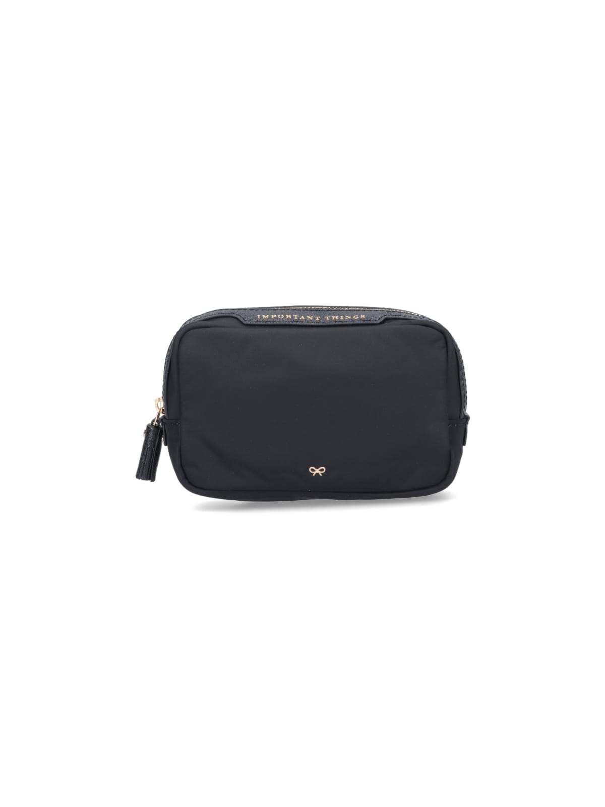 Anya Hindmarch Important Things Pouch In Black
