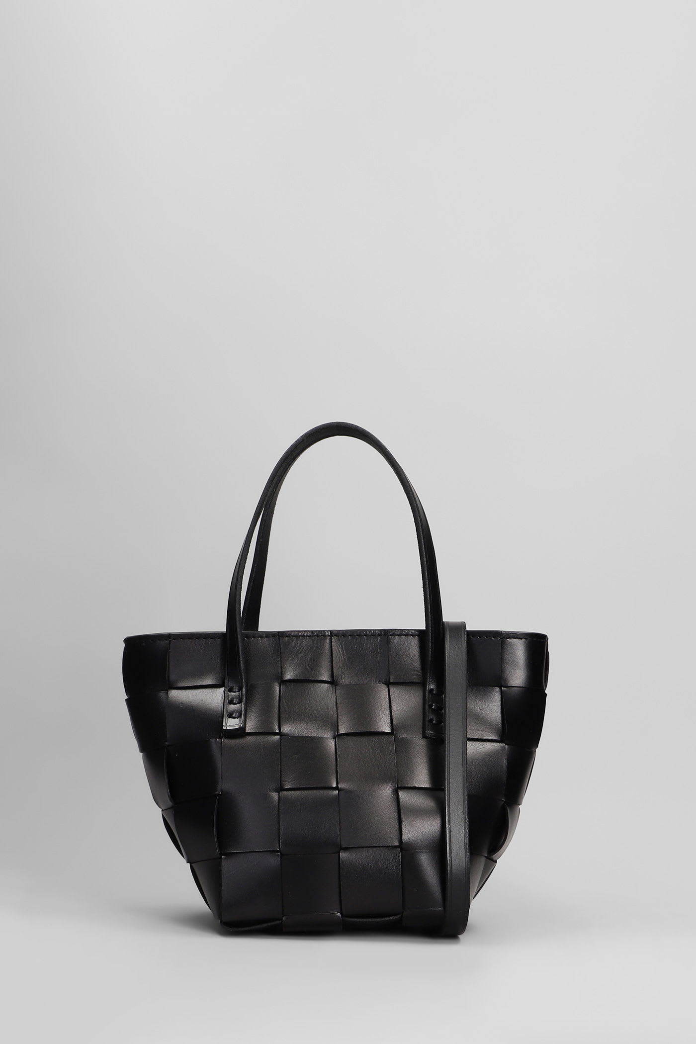 Japan Mini Shoulder Bag In Black Leather