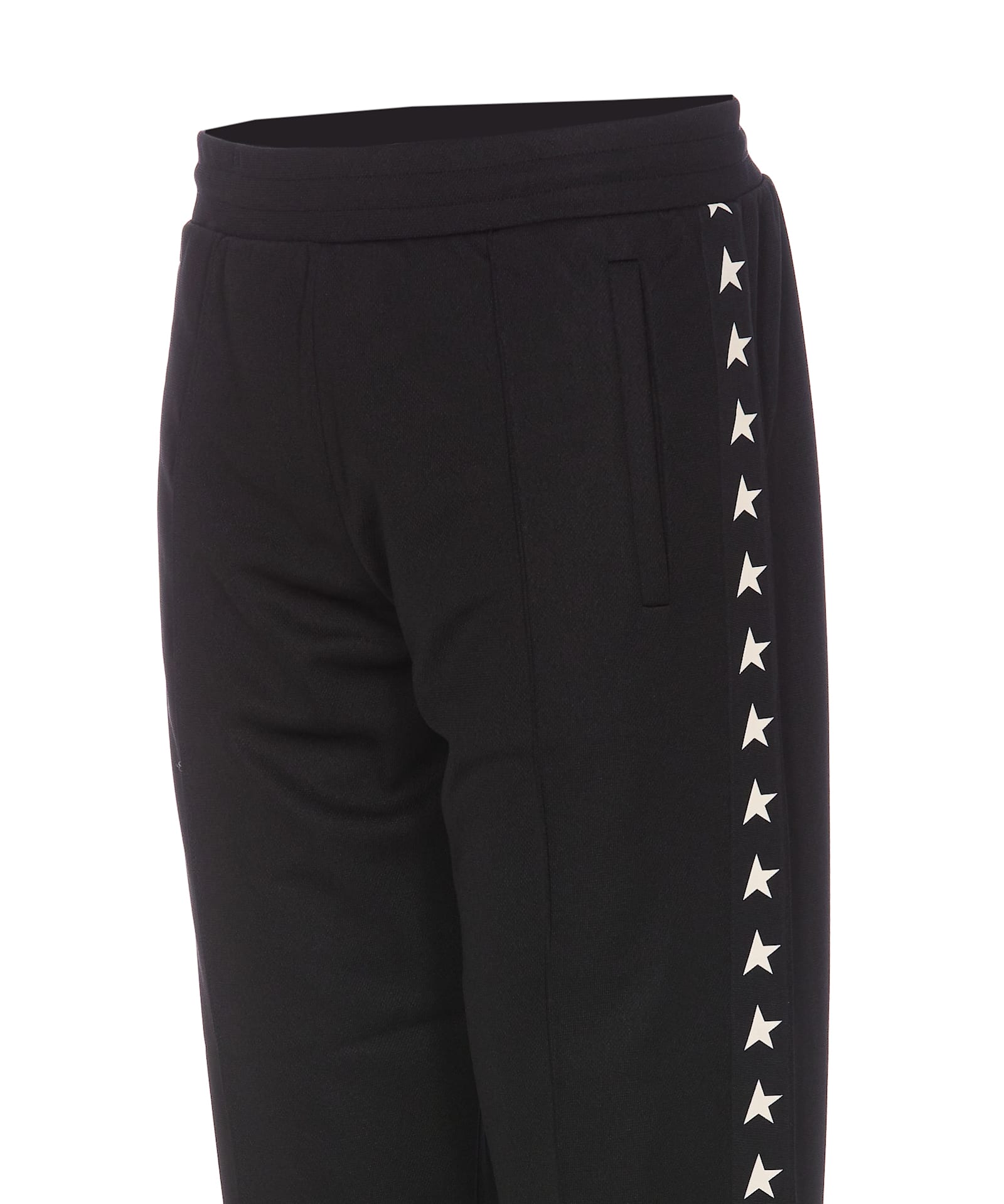 Shop Golden Goose Star Pants In Black