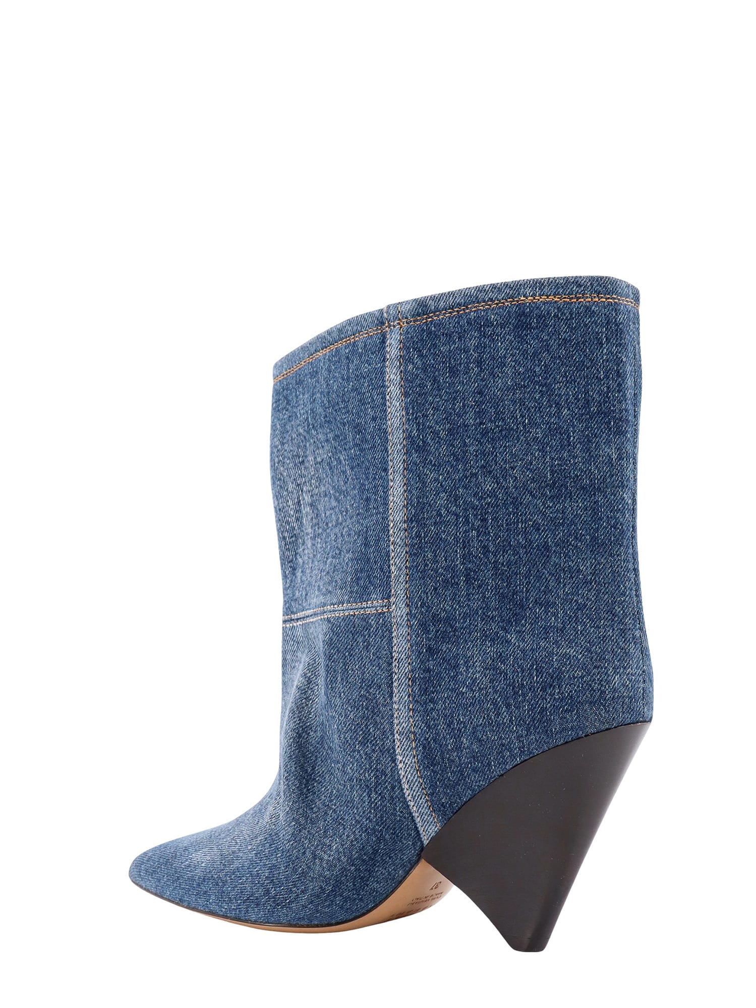 Shop Isabel Marant Miyako Ankle Boots In Blue