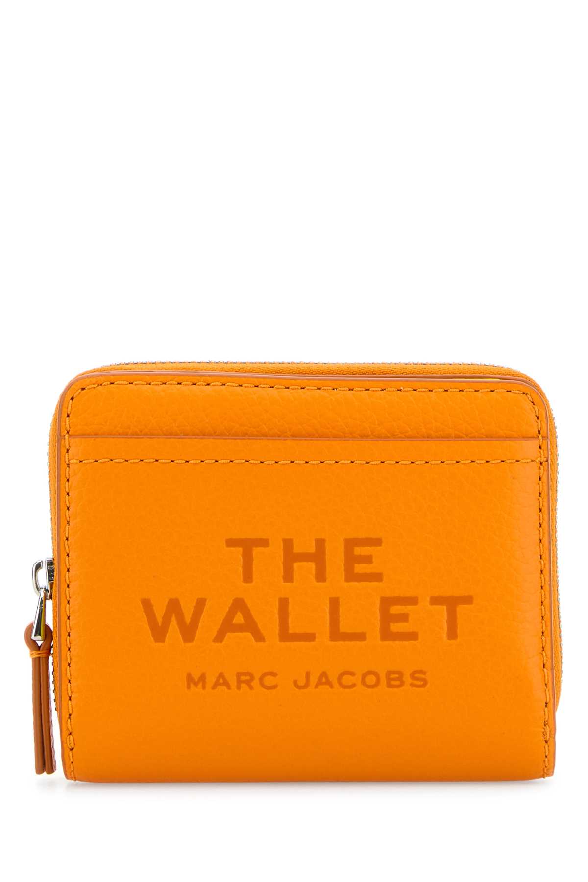 Orange Leather Wallet