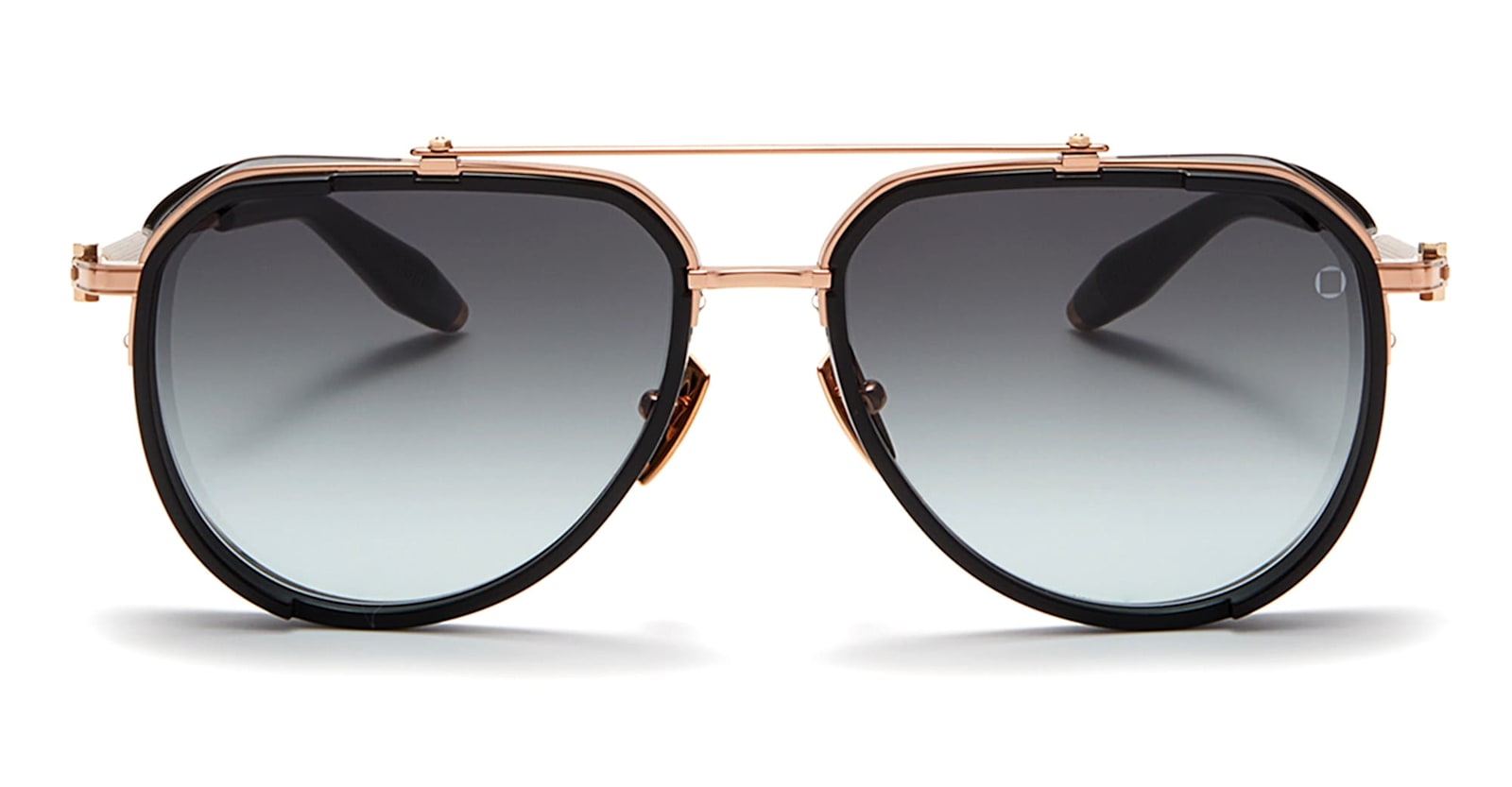 Akoni Echo - Rose Gold / Matte Black Sunglasses