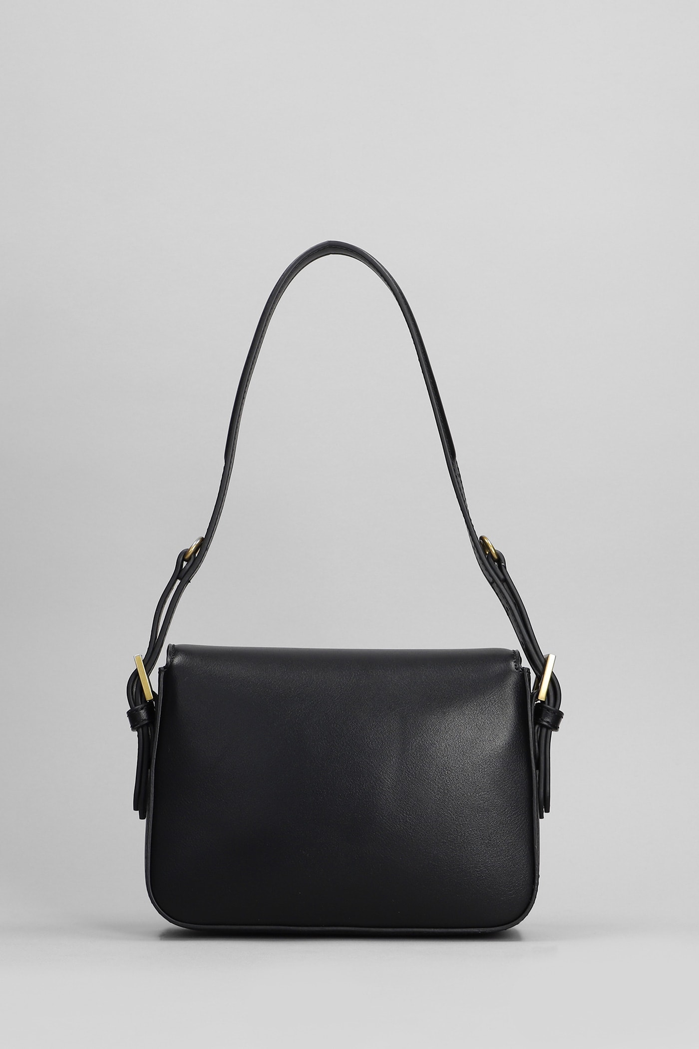 Shop Bibi Lou Shoulder Bag In Black Leather