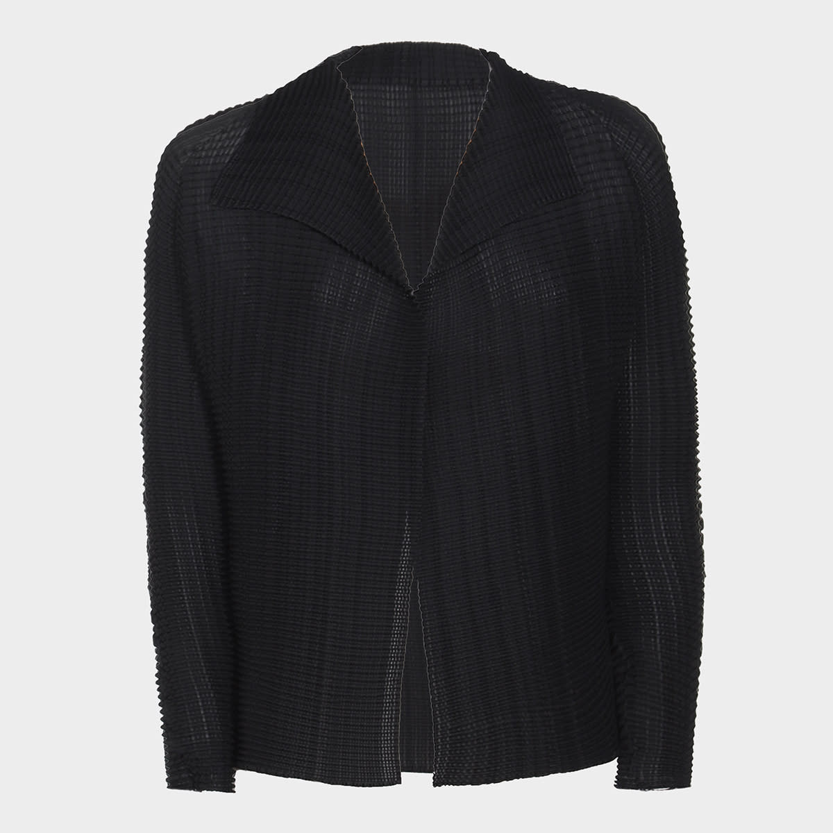 Shop Issey Miyake Black Knitwear