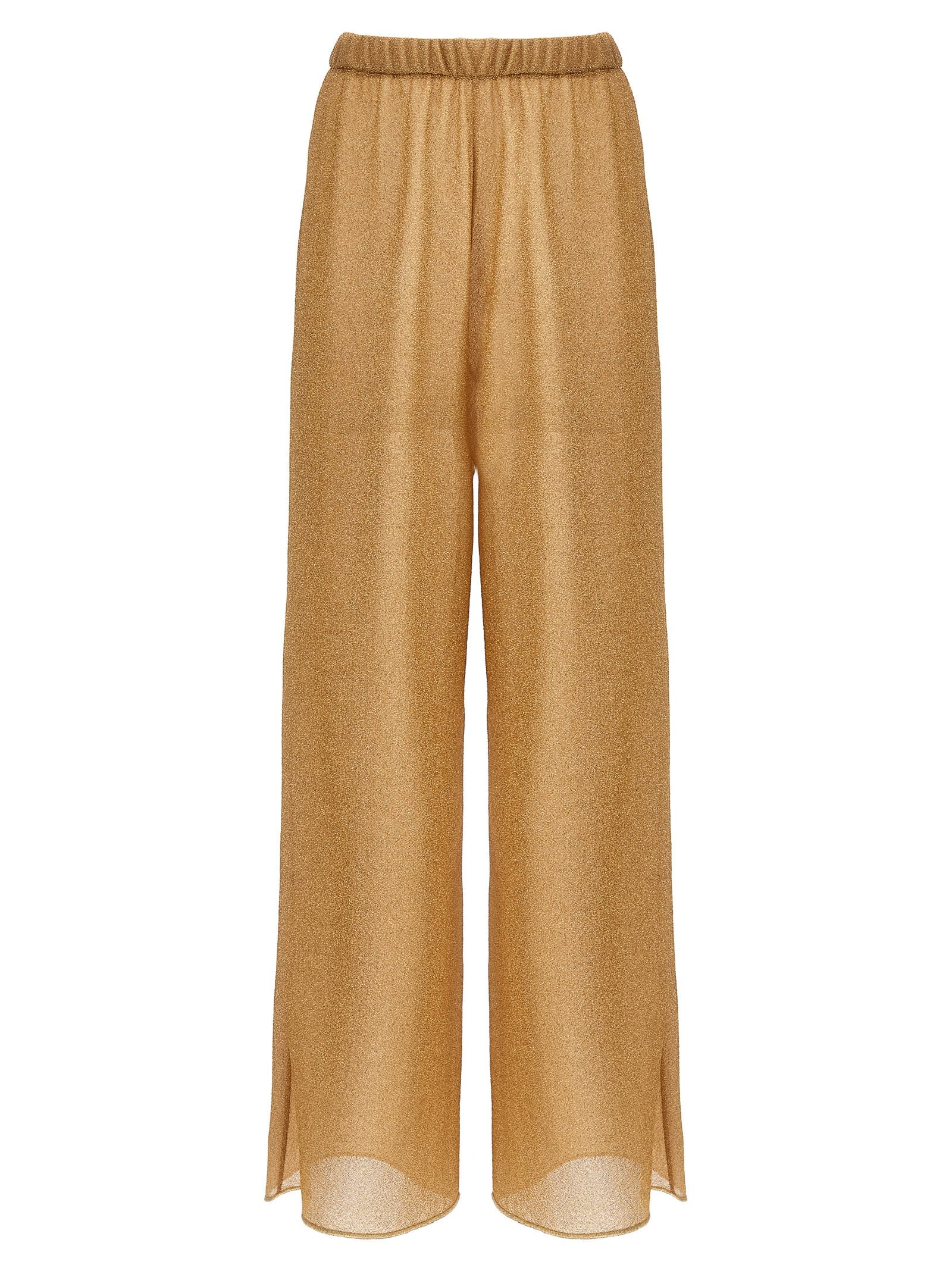 Oseree Lumiere Pants In Gold