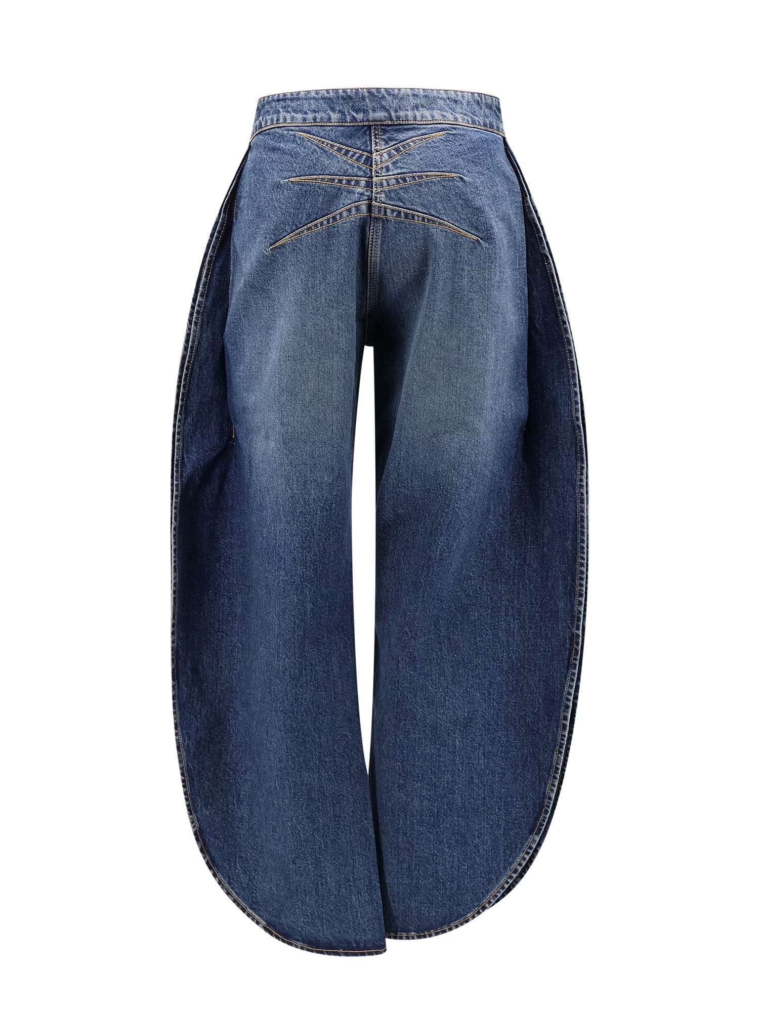 Shop Alaïa Jeans In Blue