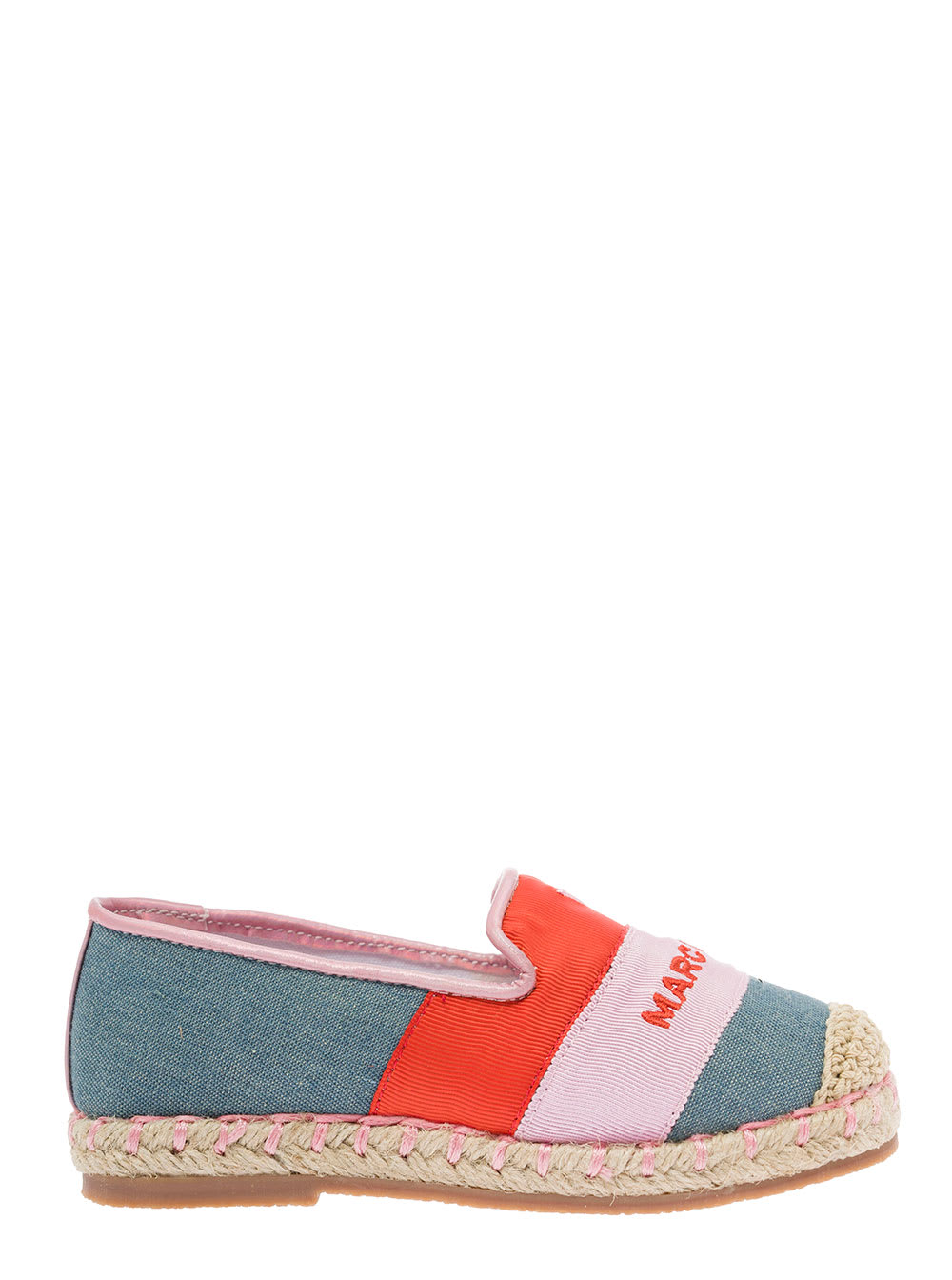 Marc Jacobs Girl Multicolor Cotton Espadrilles With Logo