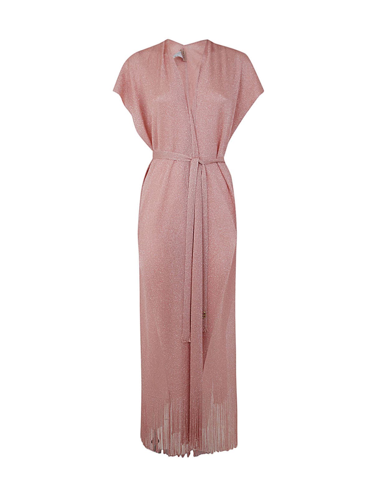 Twinset Dress Scarf With Belt In Parisienne Pink