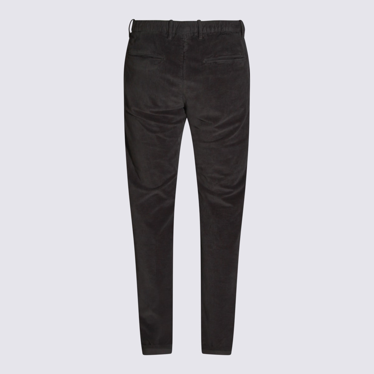 Incotex Casual Trousers With Pockets And Loops In Gray