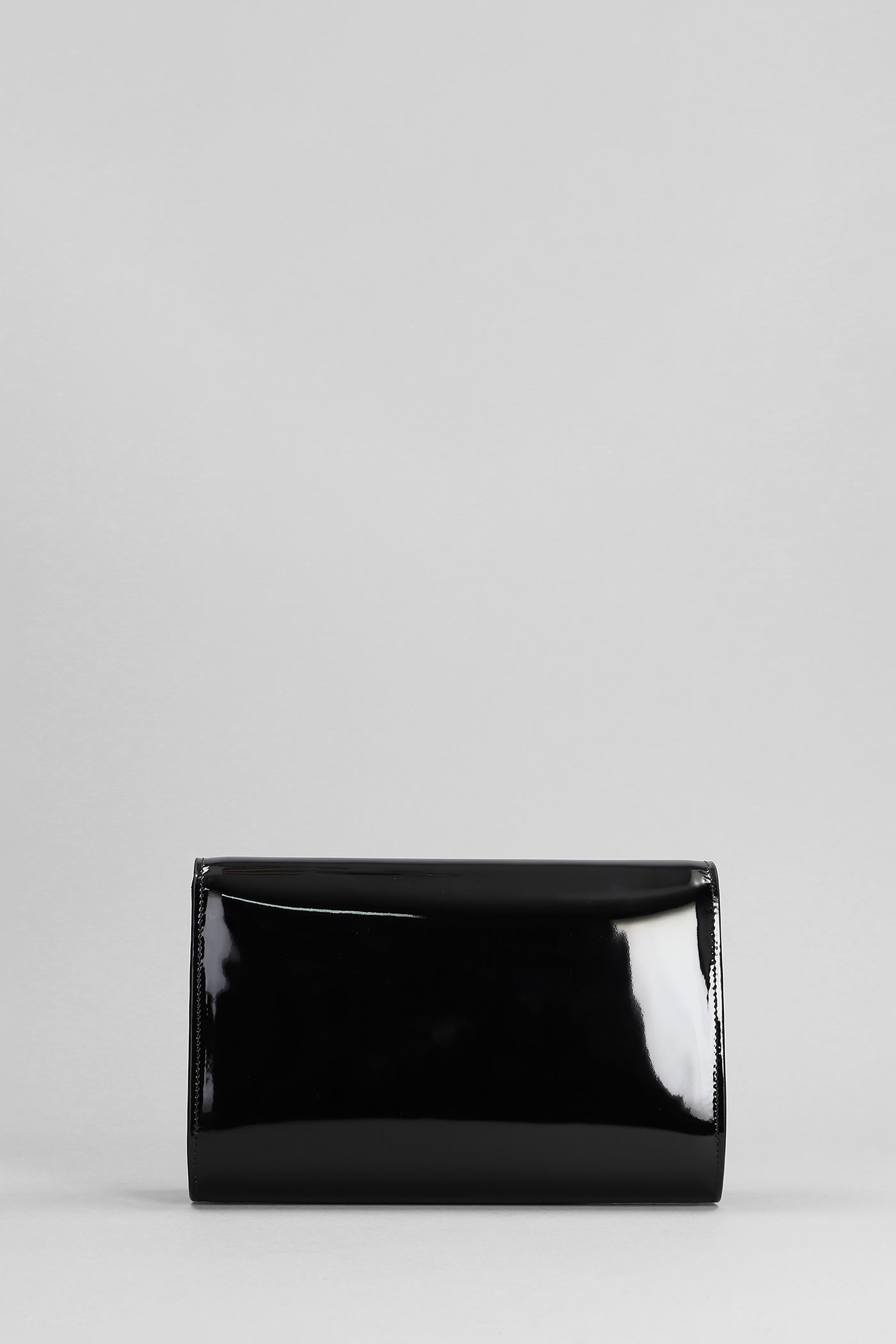 Giuseppe Zanotti Cleopatra Shoulder Bag In Black Patent Leather In Black