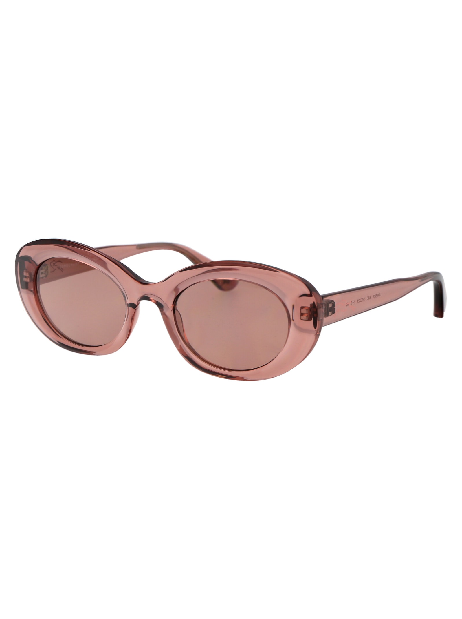 Shop Longchamp Lo756s Sunglasses In 610 Transparent Rose