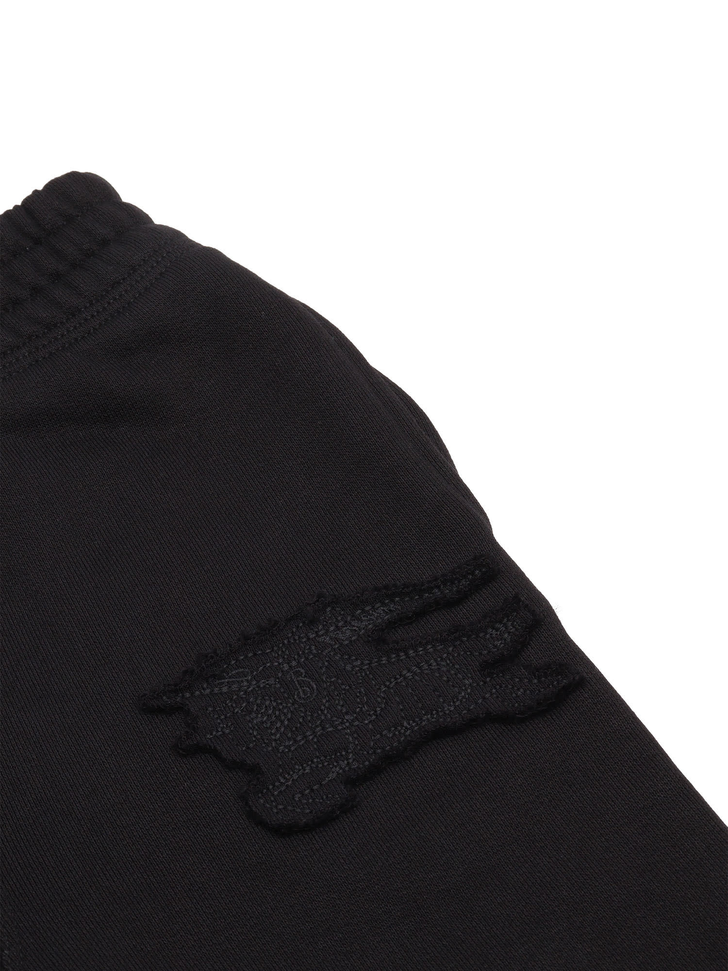 Burberry Inf Boy Jersy Trsrs In Black