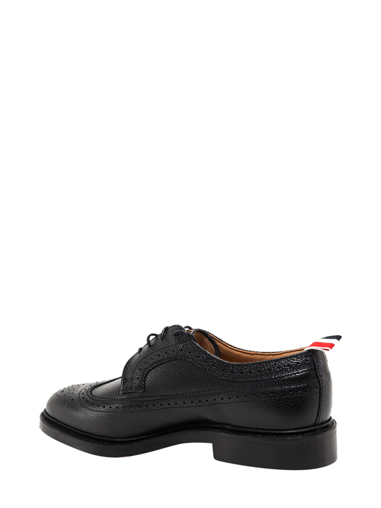 Shop Thom Browne Lace-up Shoe In Black