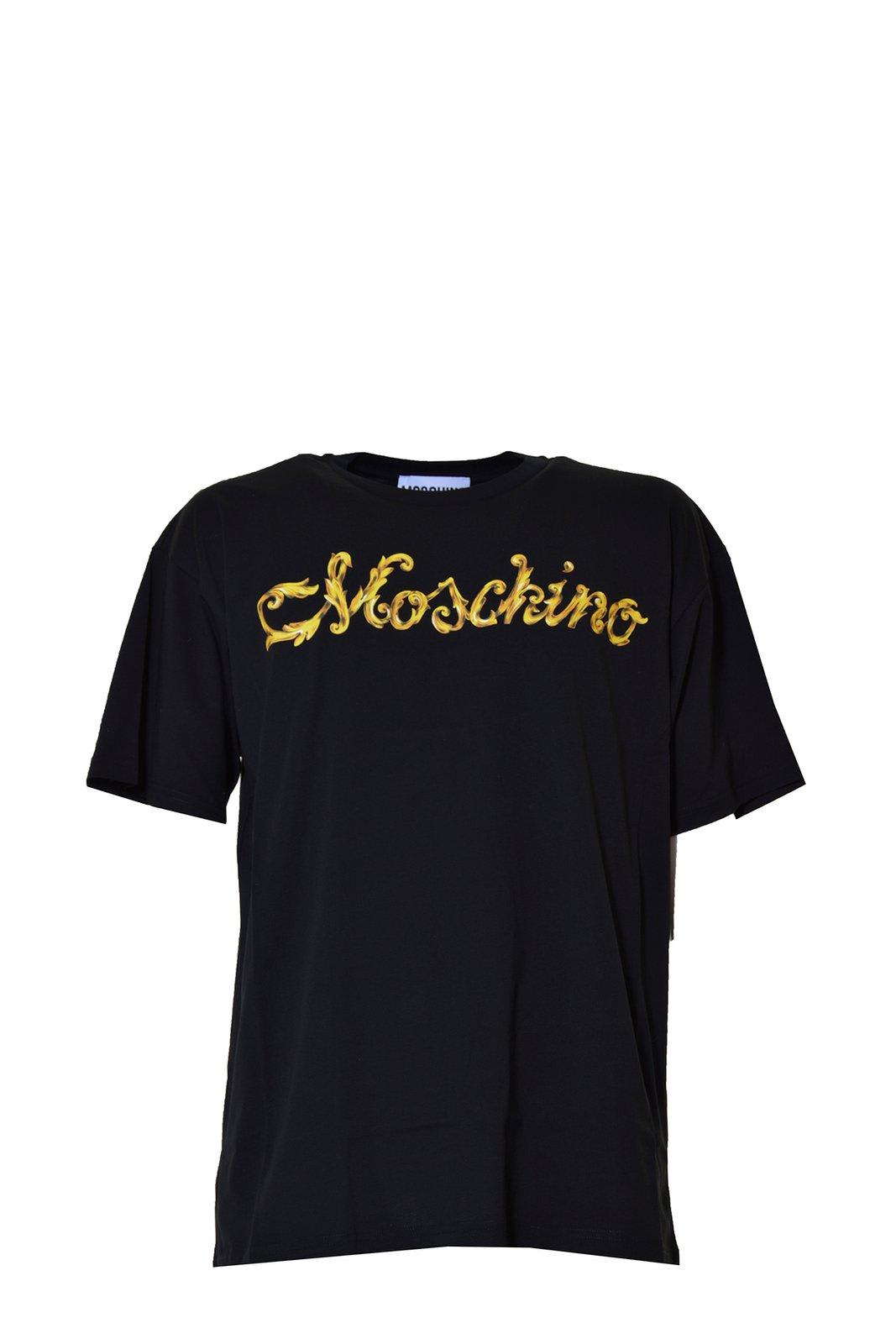 Moschino Logo-printed Short Sleeved T-shirt