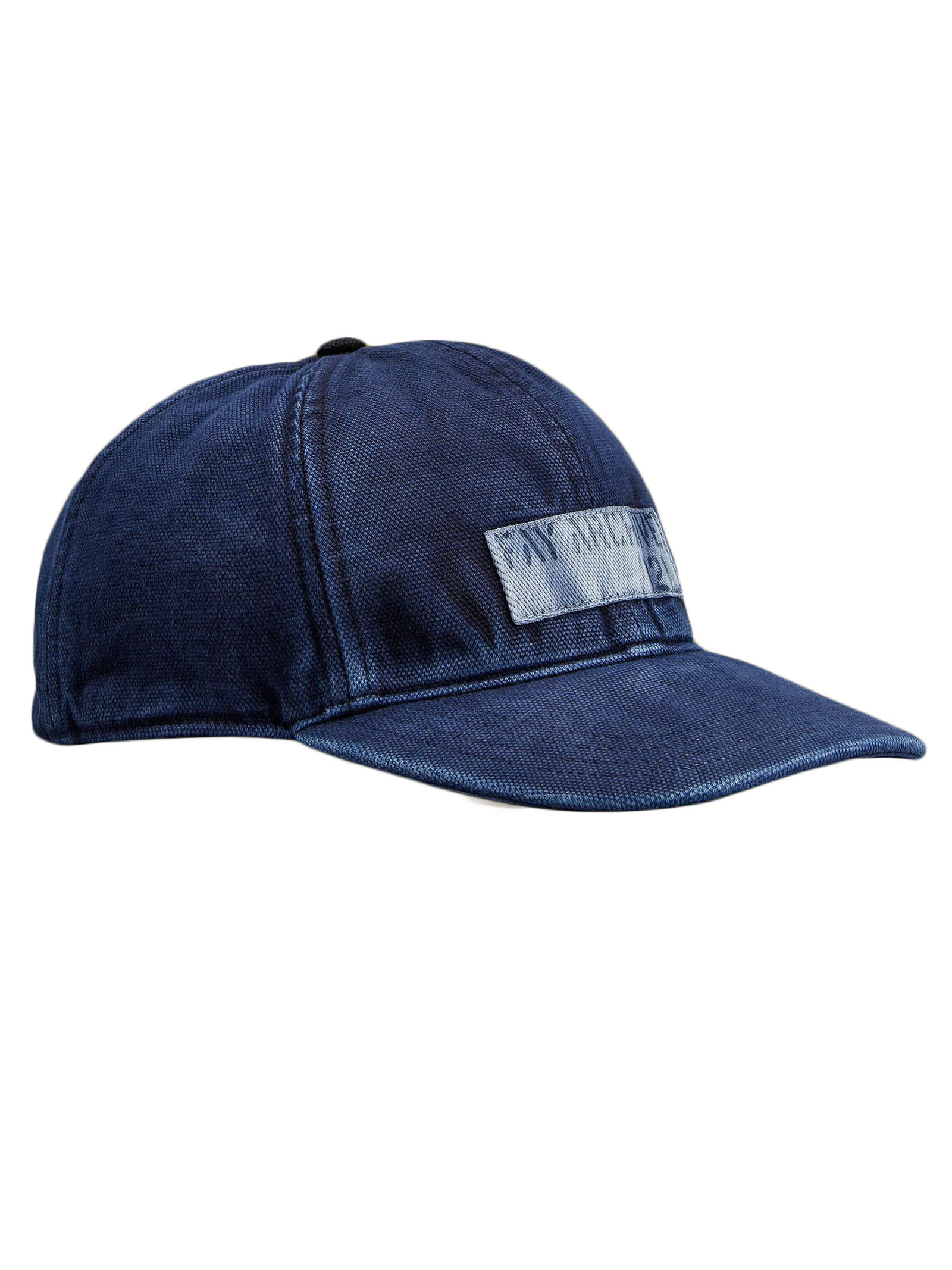 Fay Logo-patch Cotton Baseball Cap In Blu | ModeSens