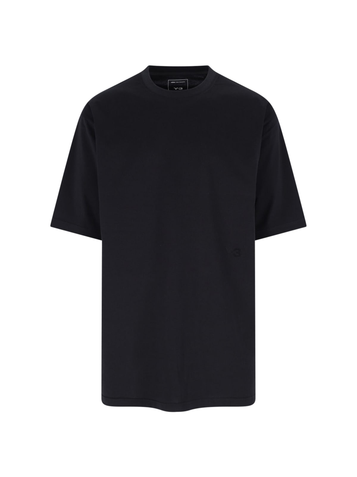 Y-3 Logo T-shirt In Black
