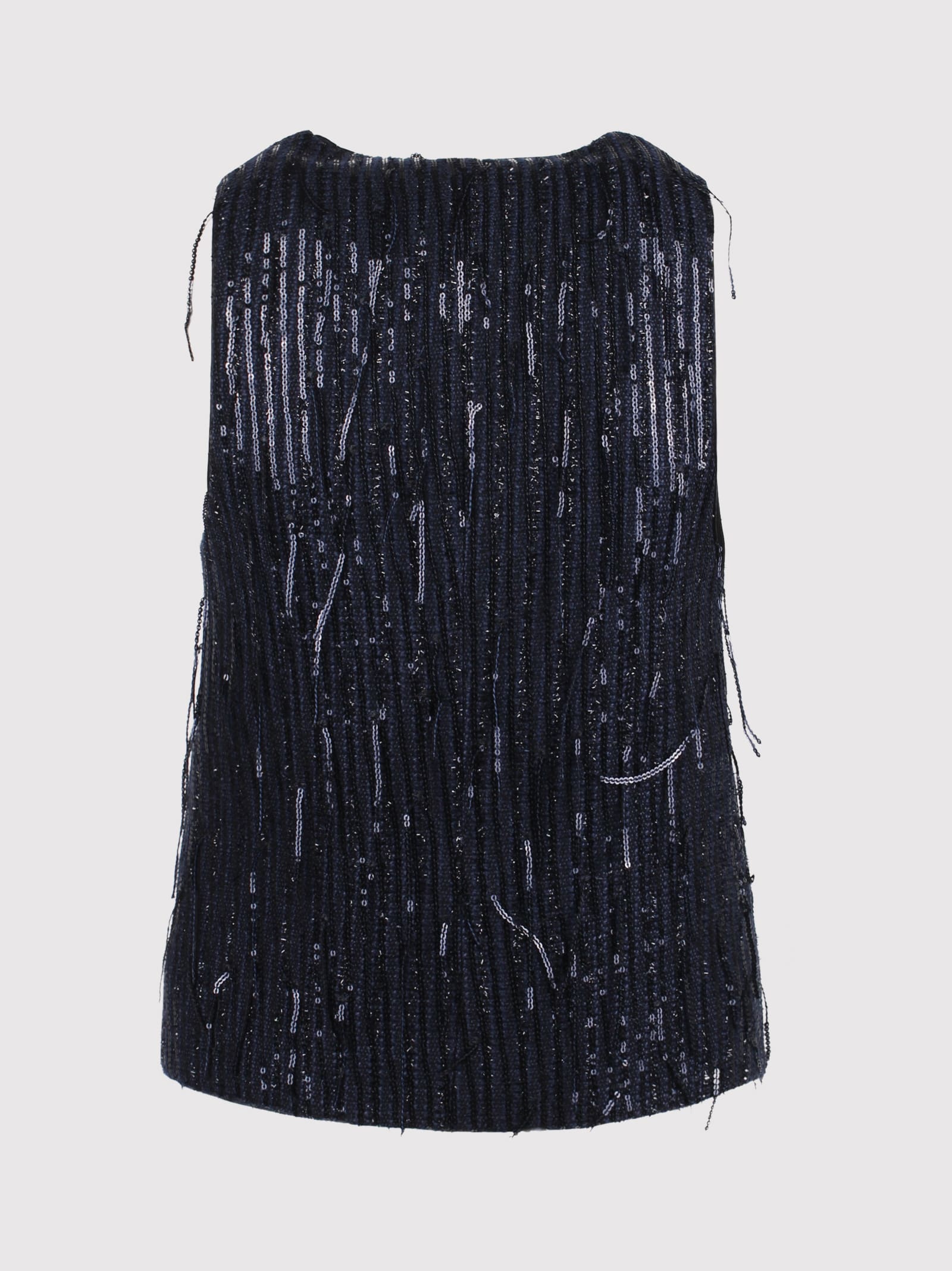 Shop Federica Tosi Sequined Vest