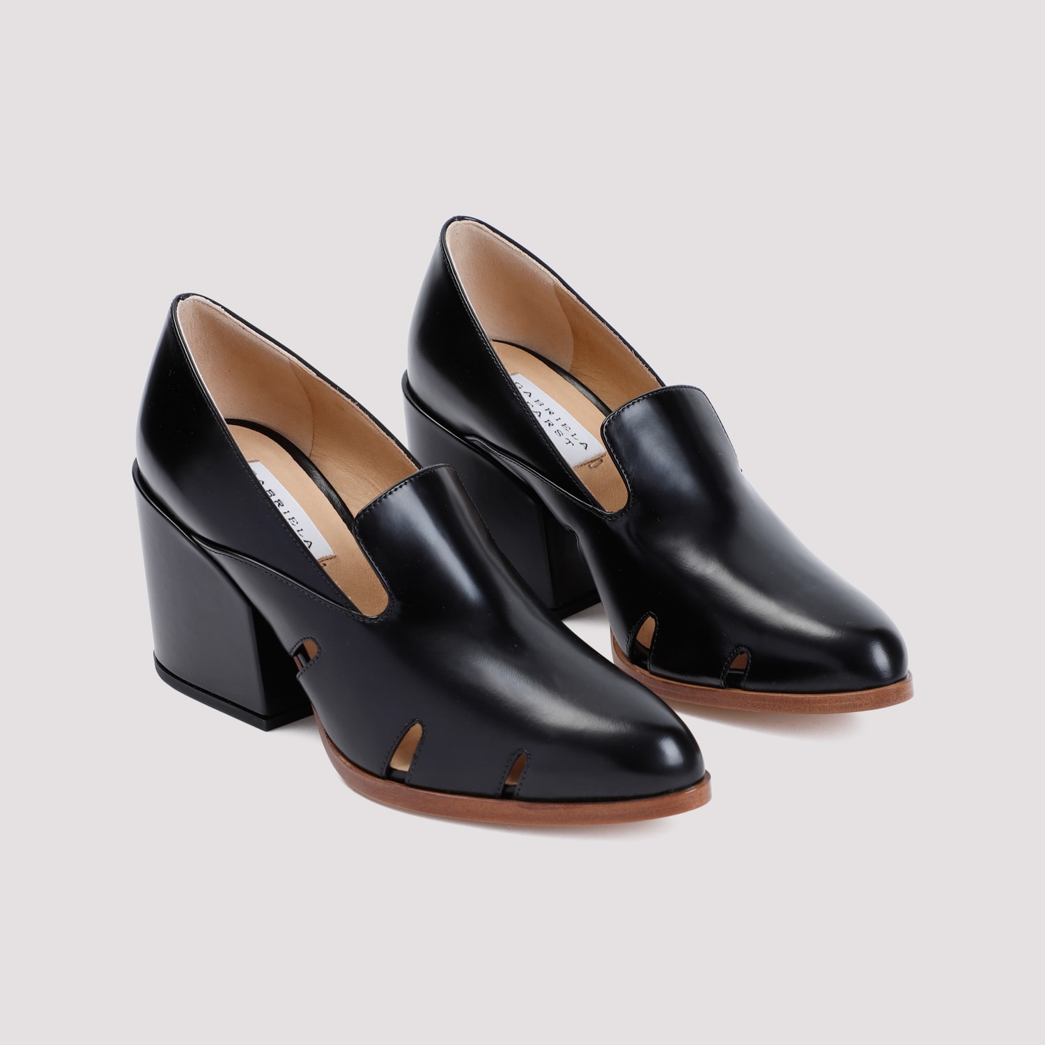 Shop Gabriela Hearst Eliza Pumps In Blk Black