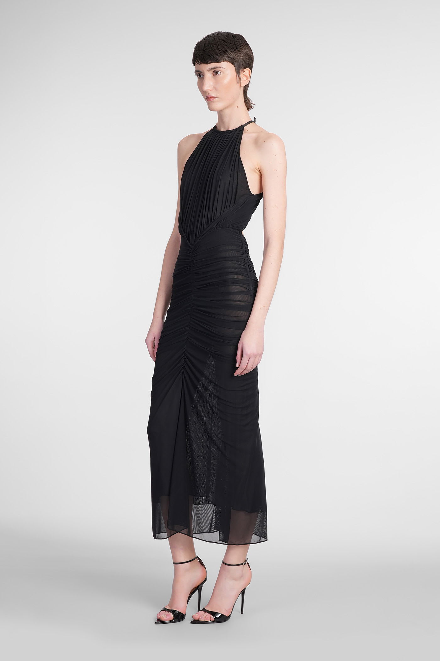 Mugler In Black Polyamide In Black