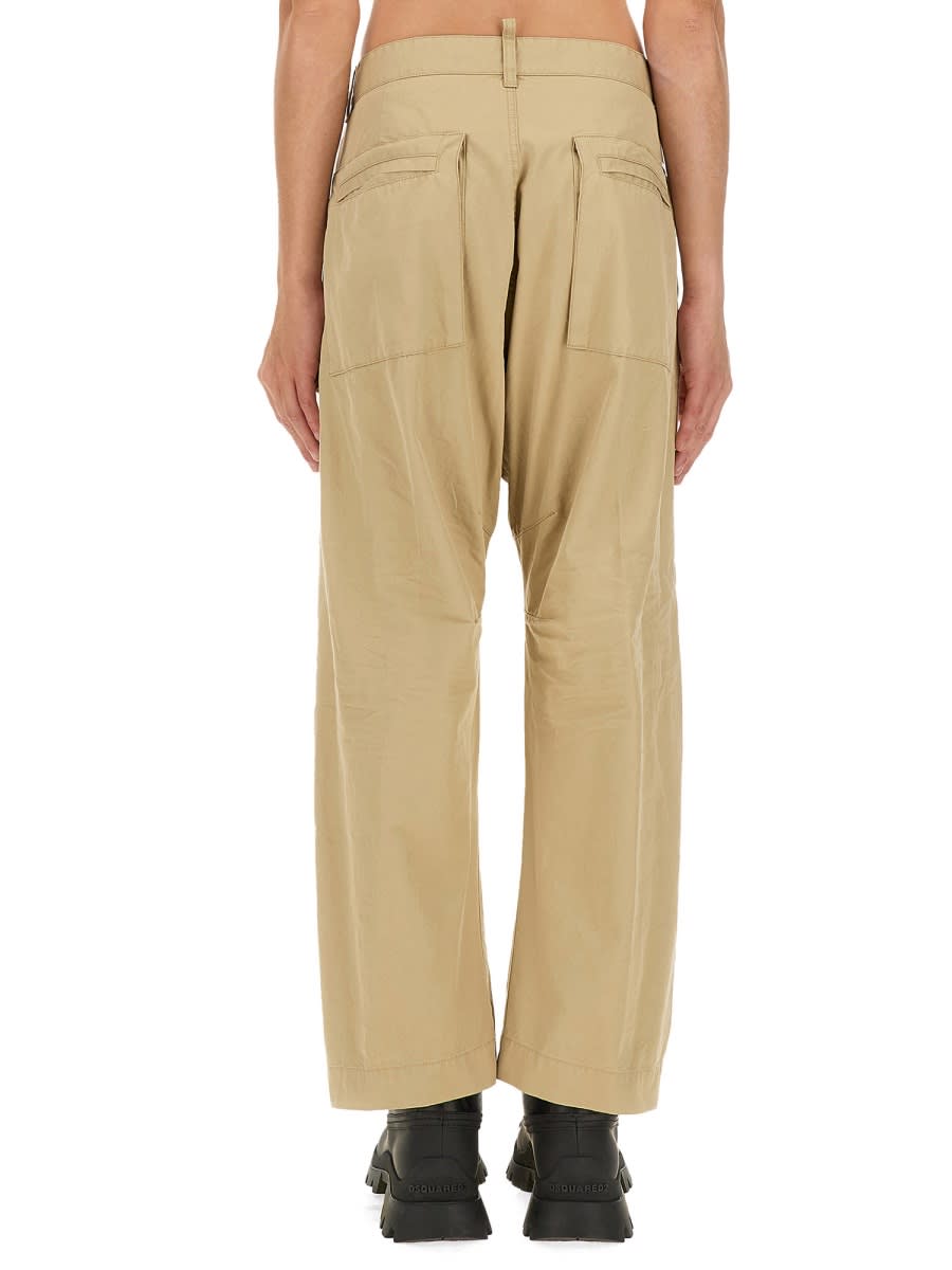 Dsquared2 Cargo Pants In Brown