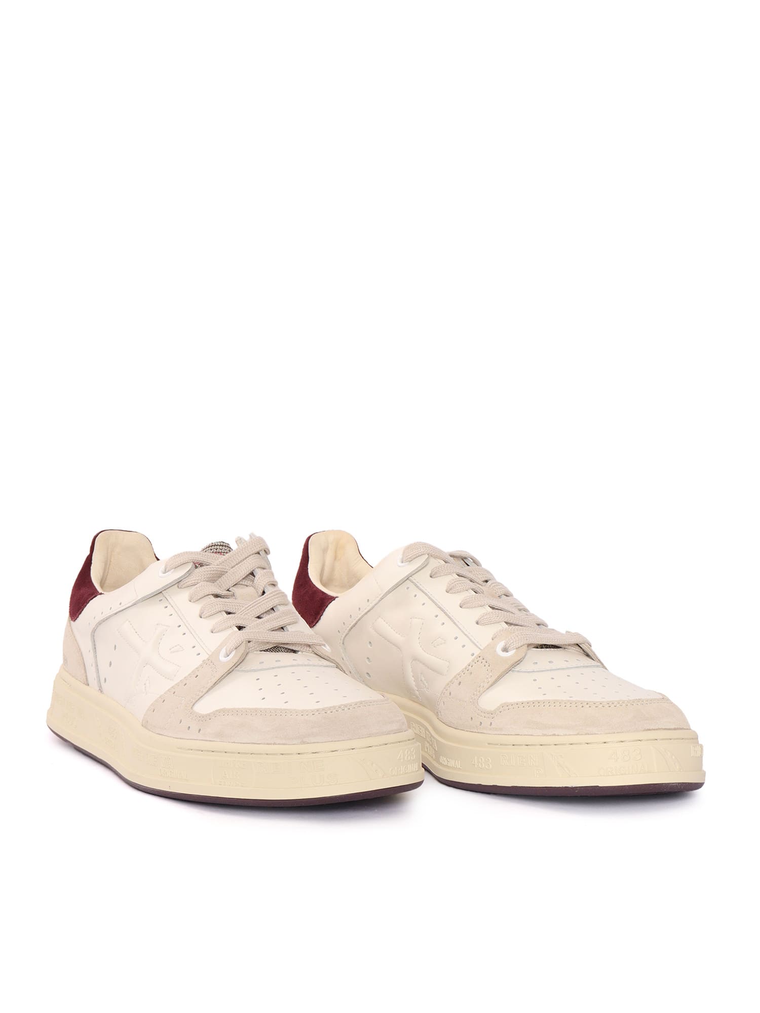 Premiata Quinn Sneakers In White