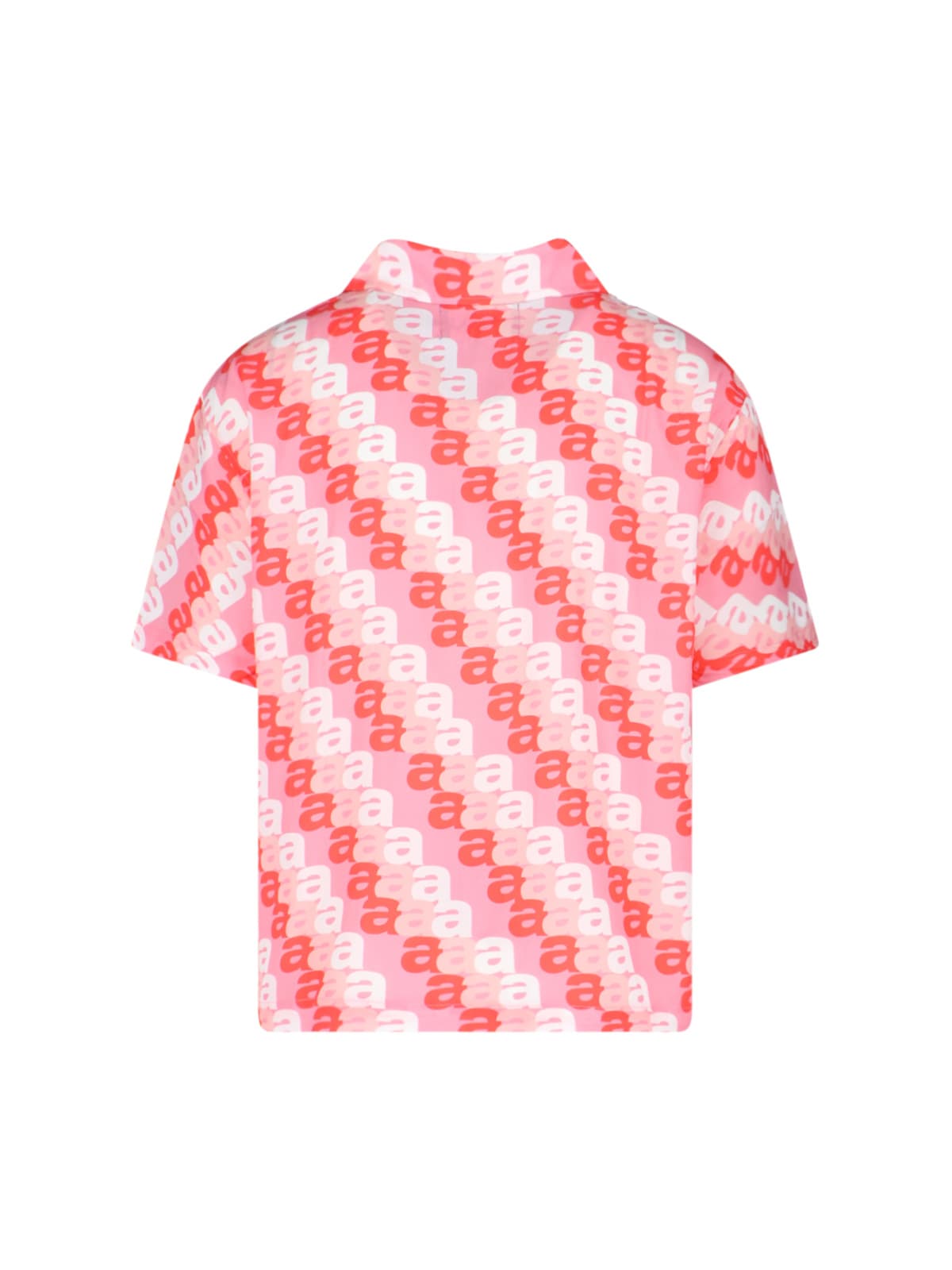 Shop Awake Ny Triple A Camp Shirt In Pink