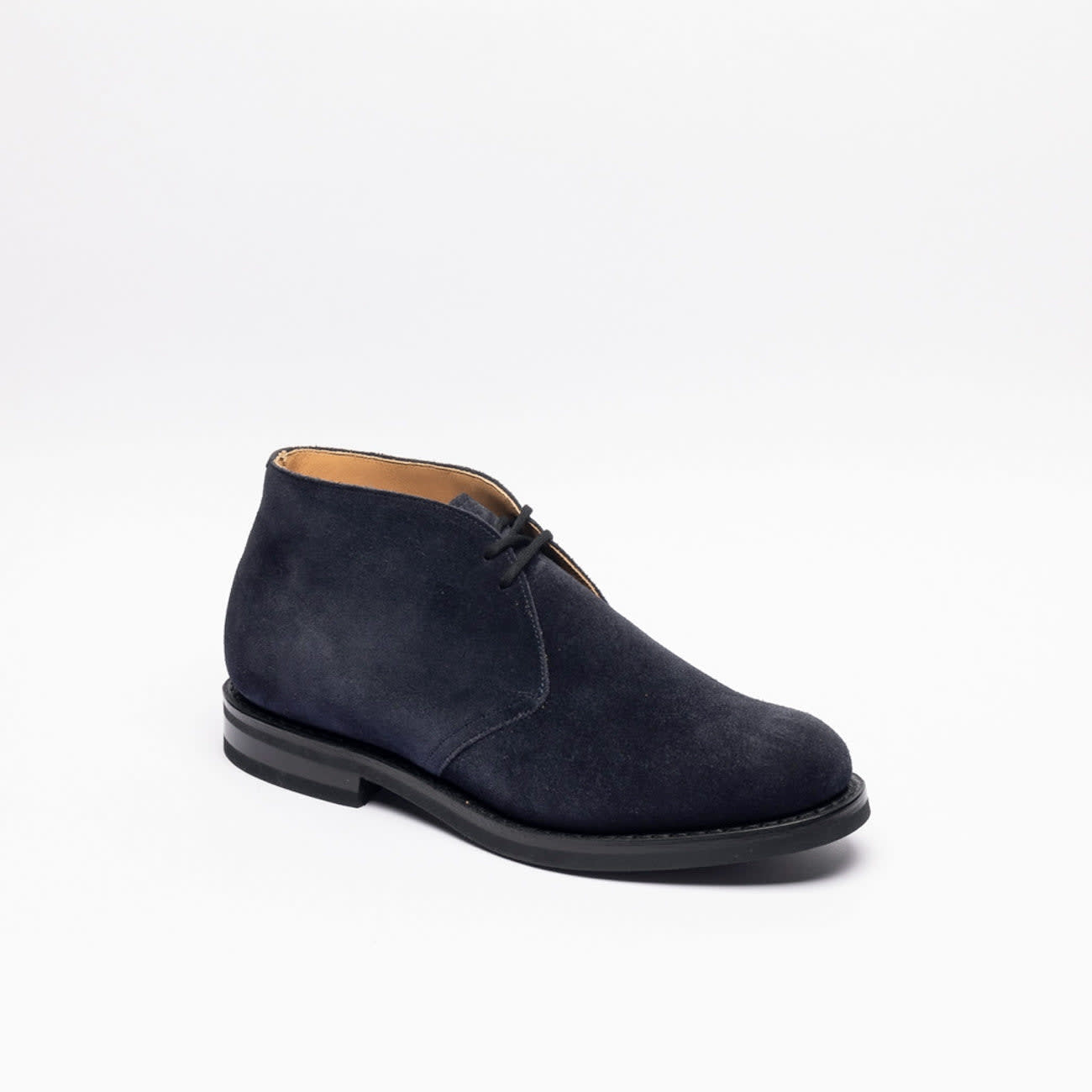 Shop Church's Ryder 3 Lw Navy Castoro Suede Chukka Boot In Blu