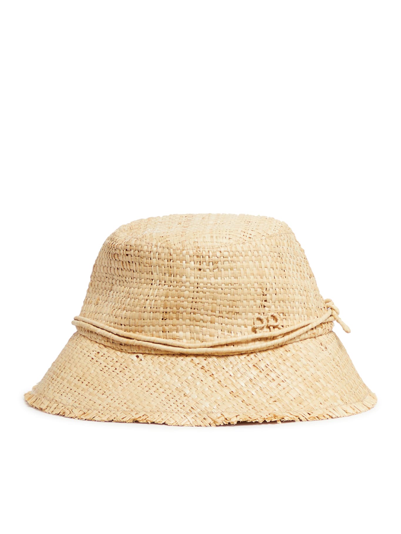 Monogram-embellished Wide-Brim Bucket Hat