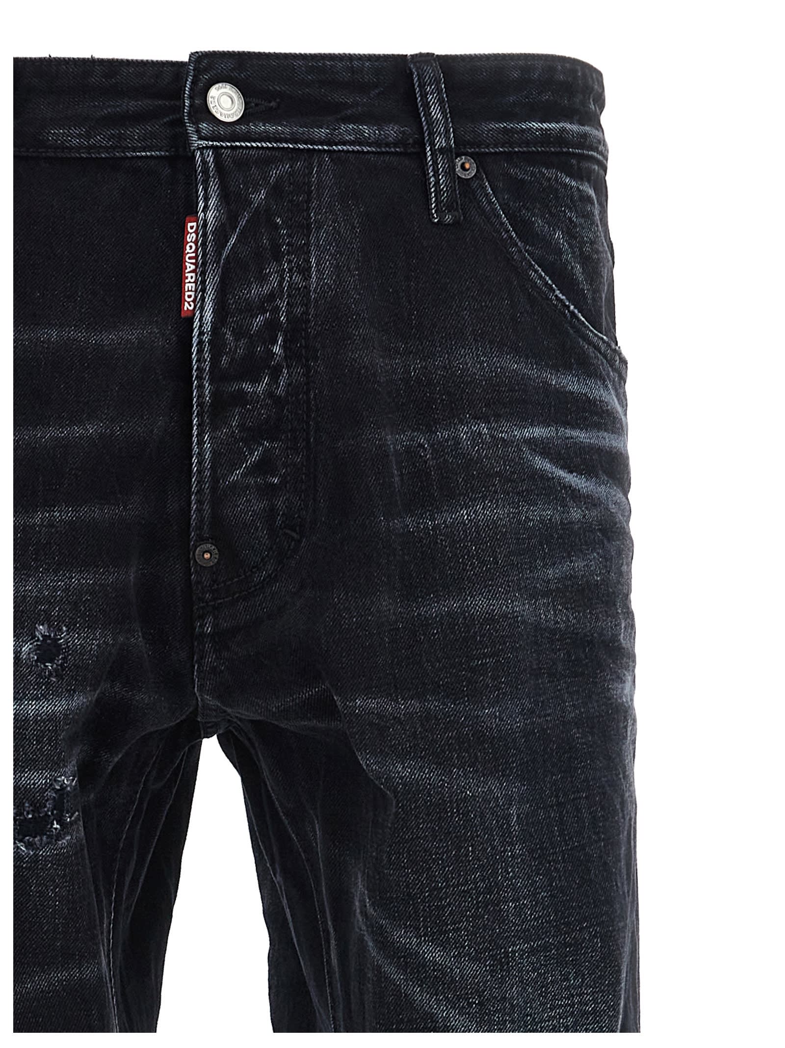 Shop Dsquared2 Cool Guy Jeans In Black