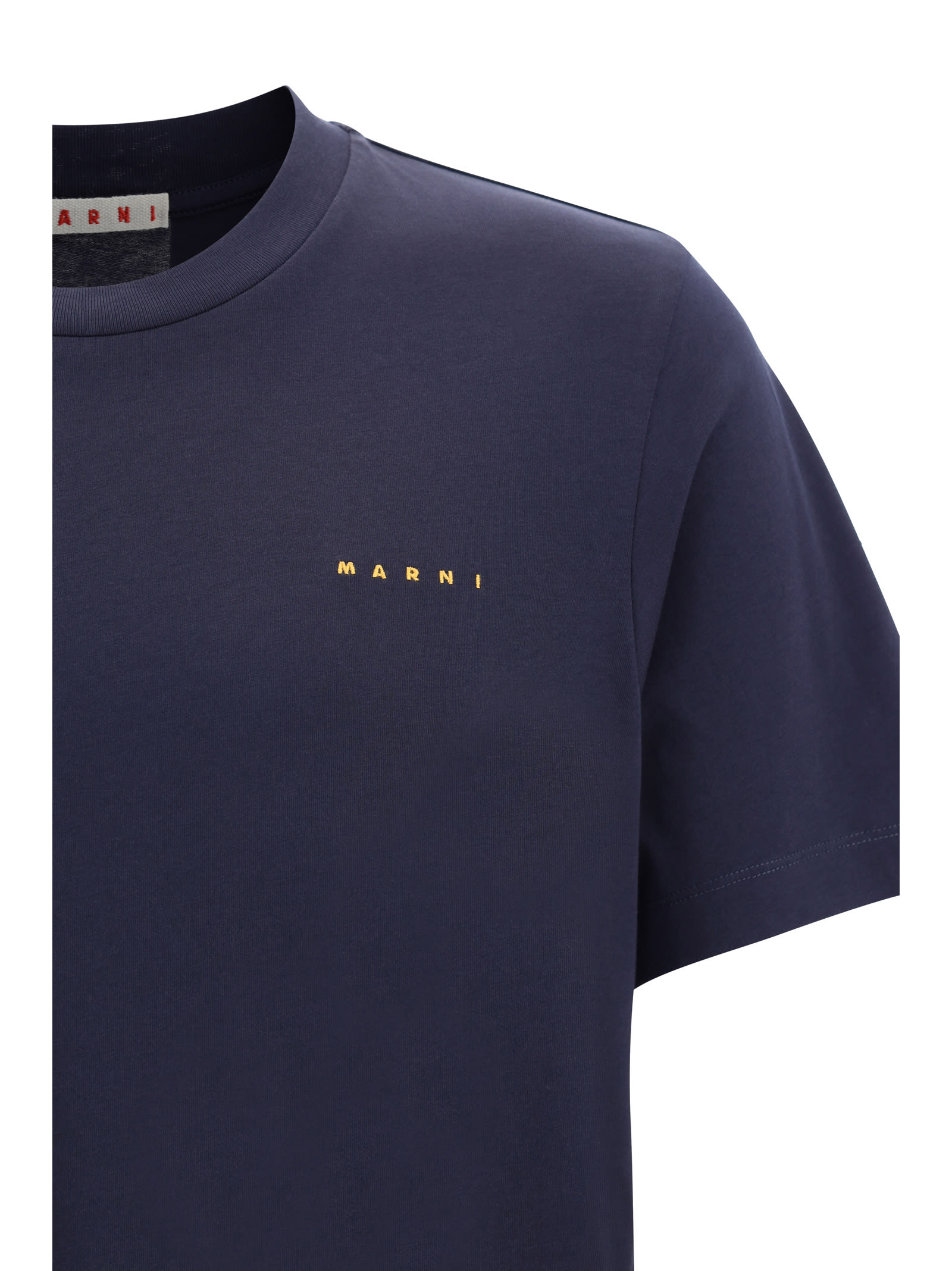 Shop Marni T-shirt In Blu