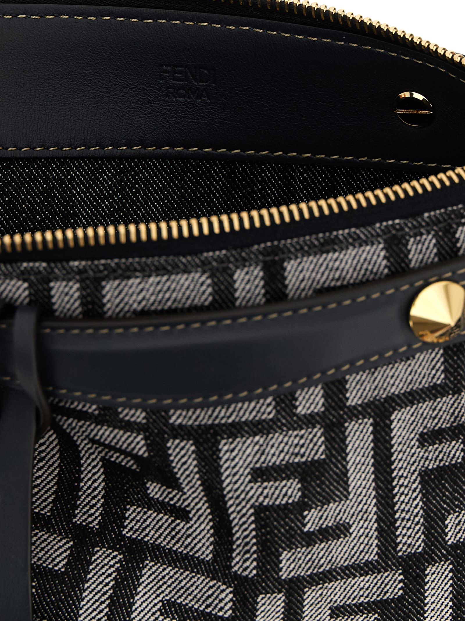 Fendi By The Way Mini Handbag In Black