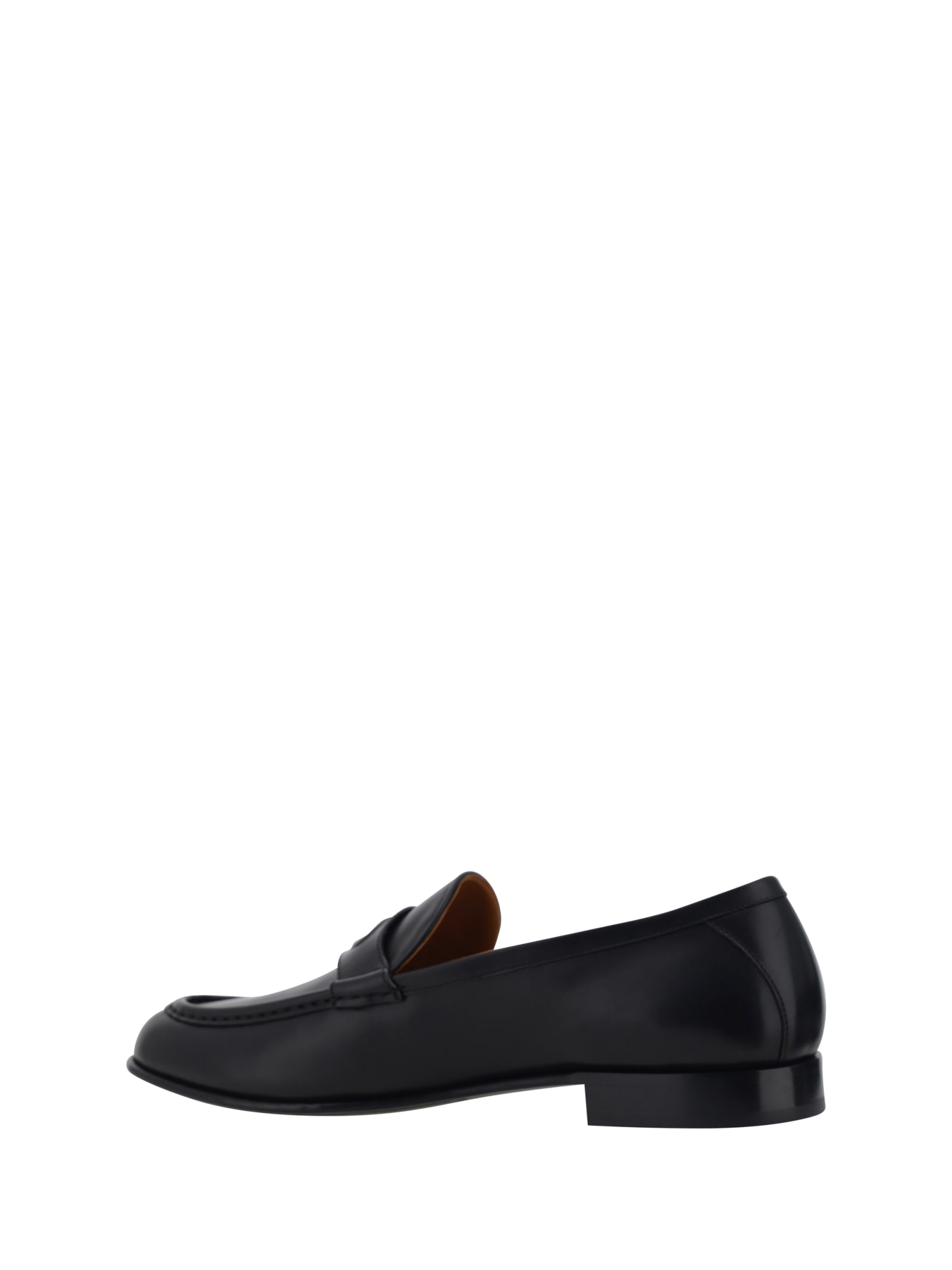 Shop Valentino New Vlogo Signature Loafers In Nero