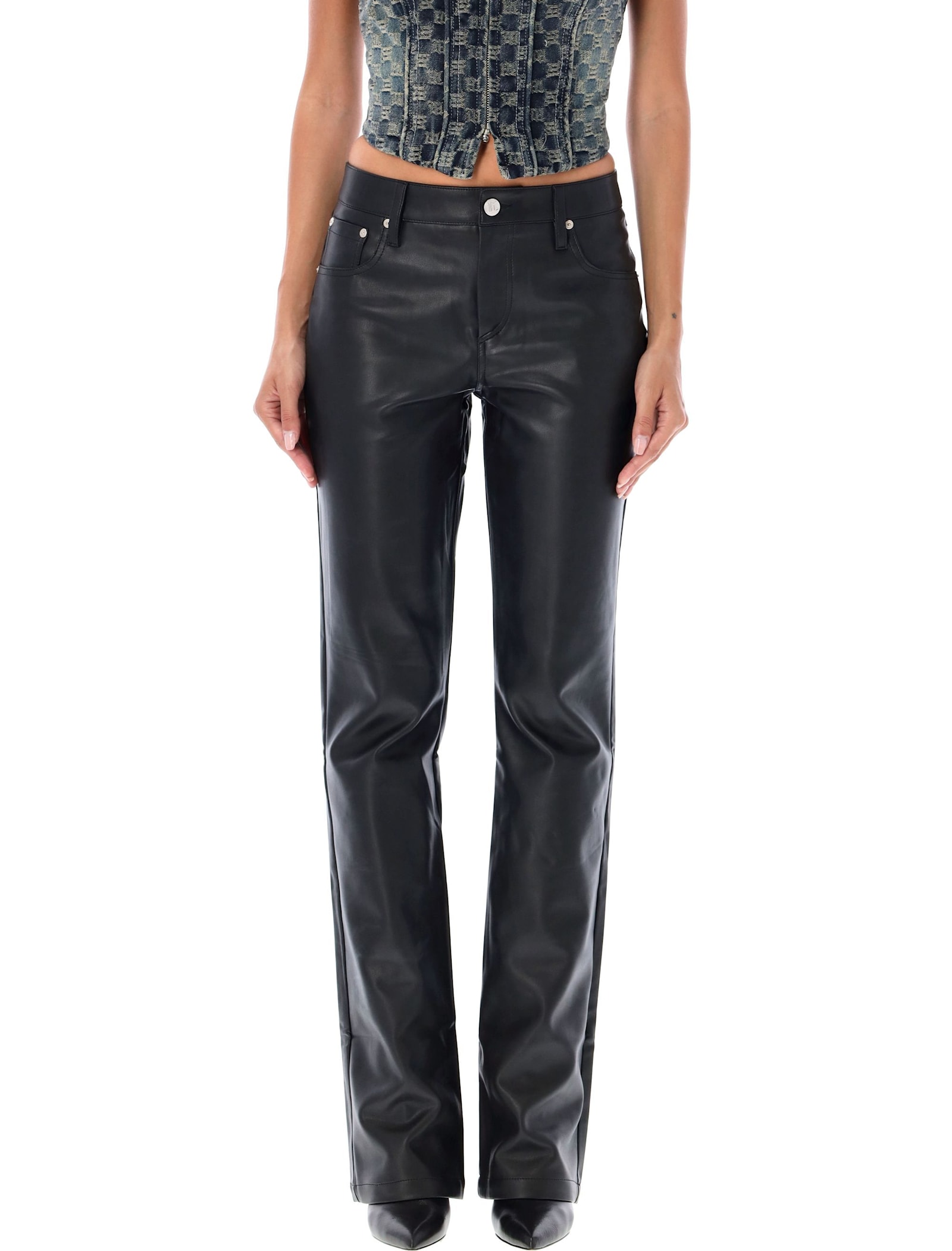 Vegan Leather Trousers