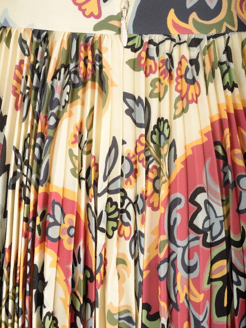 Etro High-waisted Printed Midi Skirt In Stampa F.do Bejge